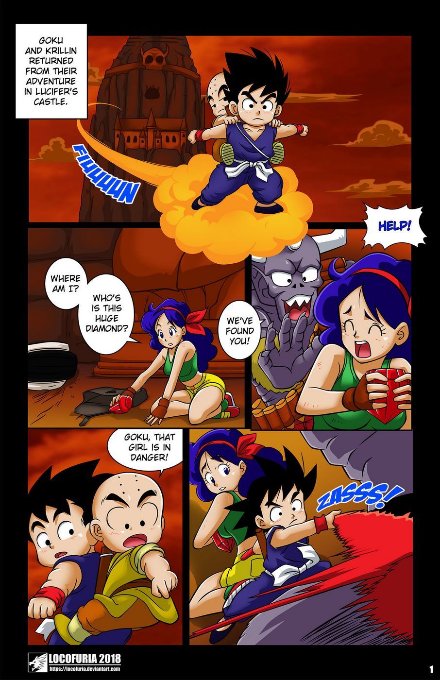 Evil Coronation 2 - Dragon Ball [Locofuria] page 2
