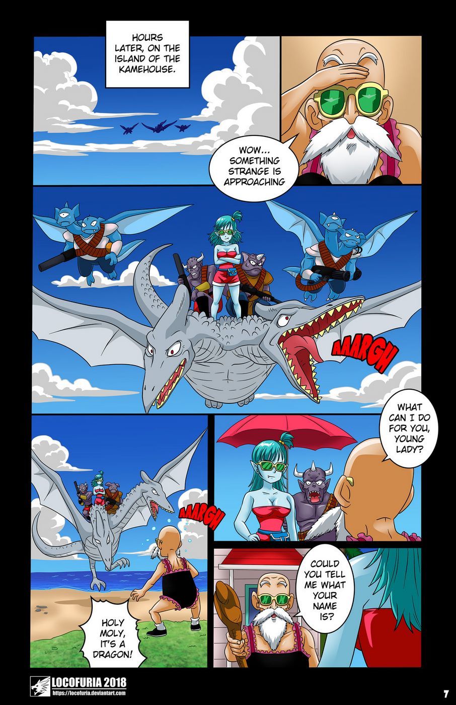 Evil Coronation 2 - Dragon Ball [Locofuria] page 8