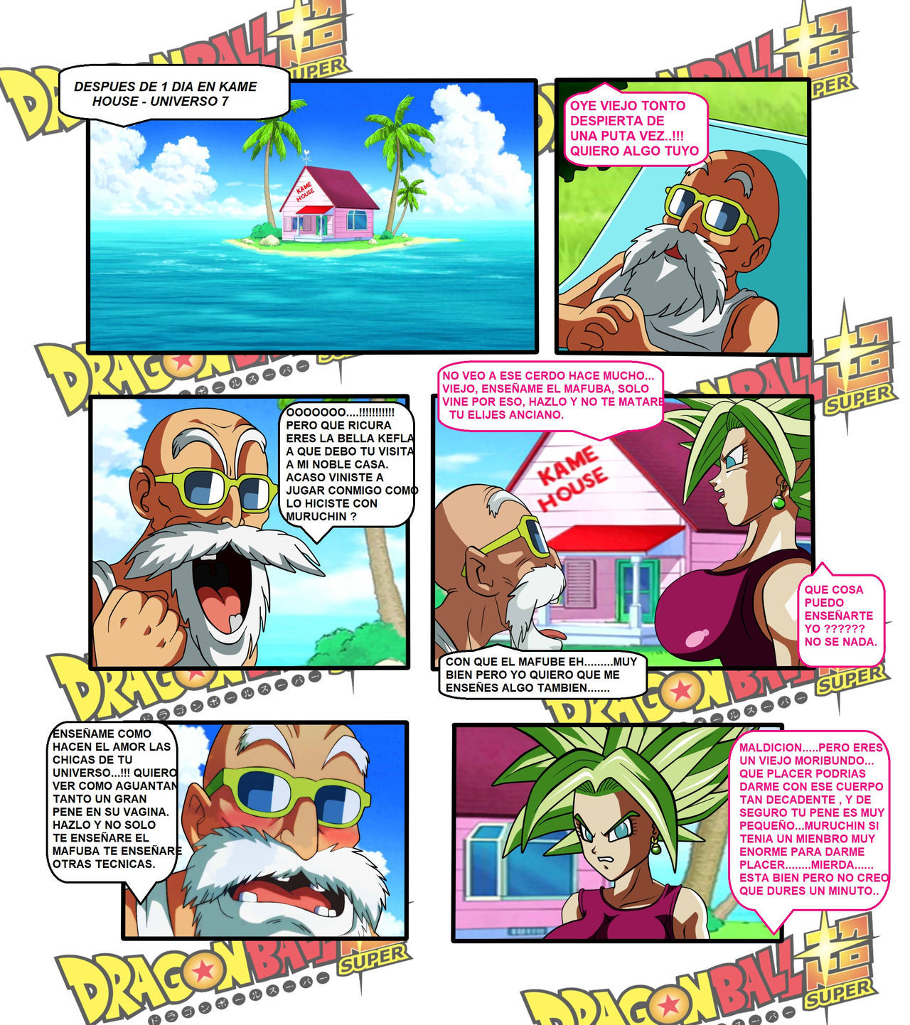 Kefla And The Mafuba - Dicasty (Dragon Ball Super) Spanish page 3