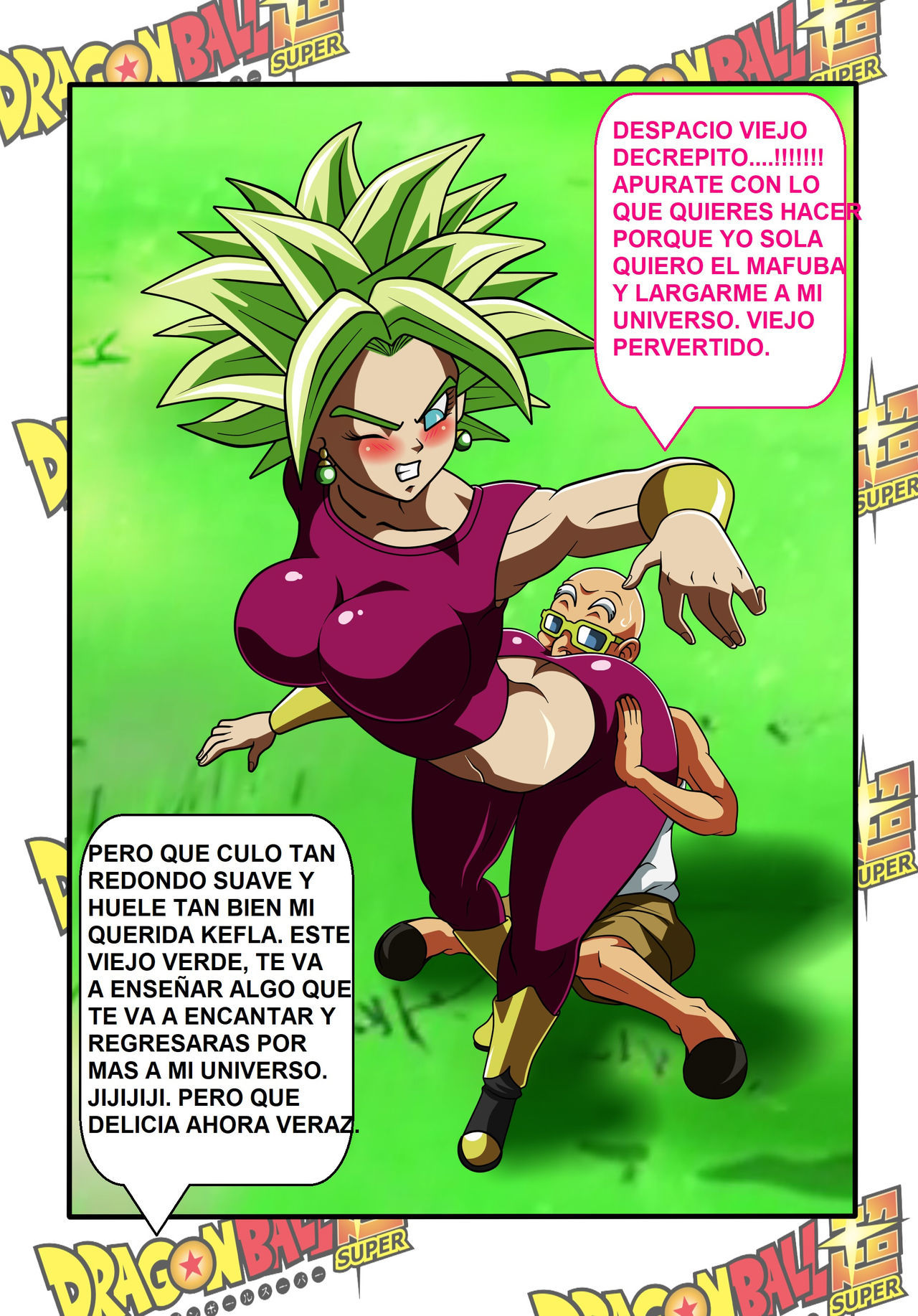 Kefla And The Mafuba - Dicasty (Dragon Ball Super) Spanish page 4