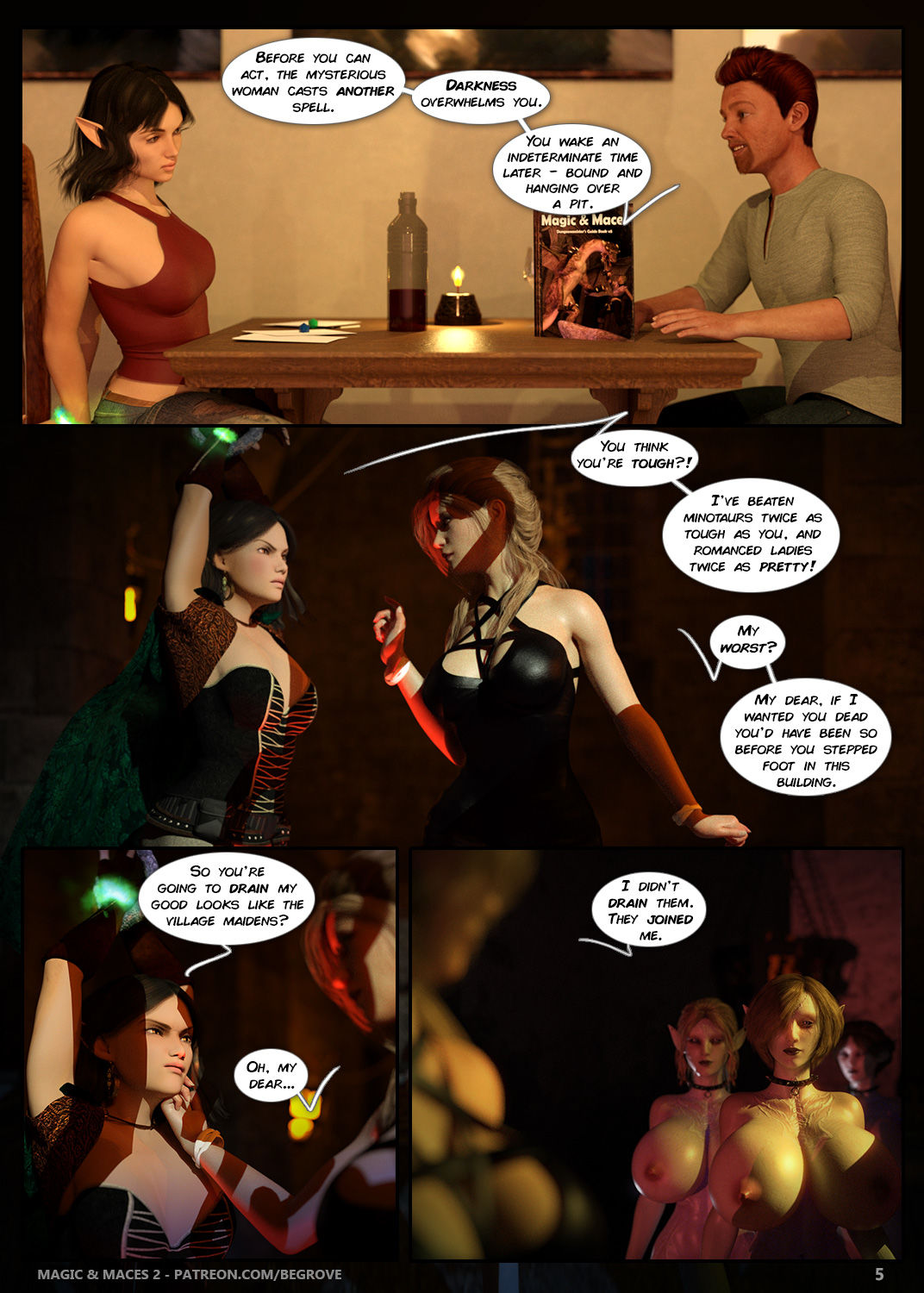 Magic and Maces 2 - Begrove page 5
