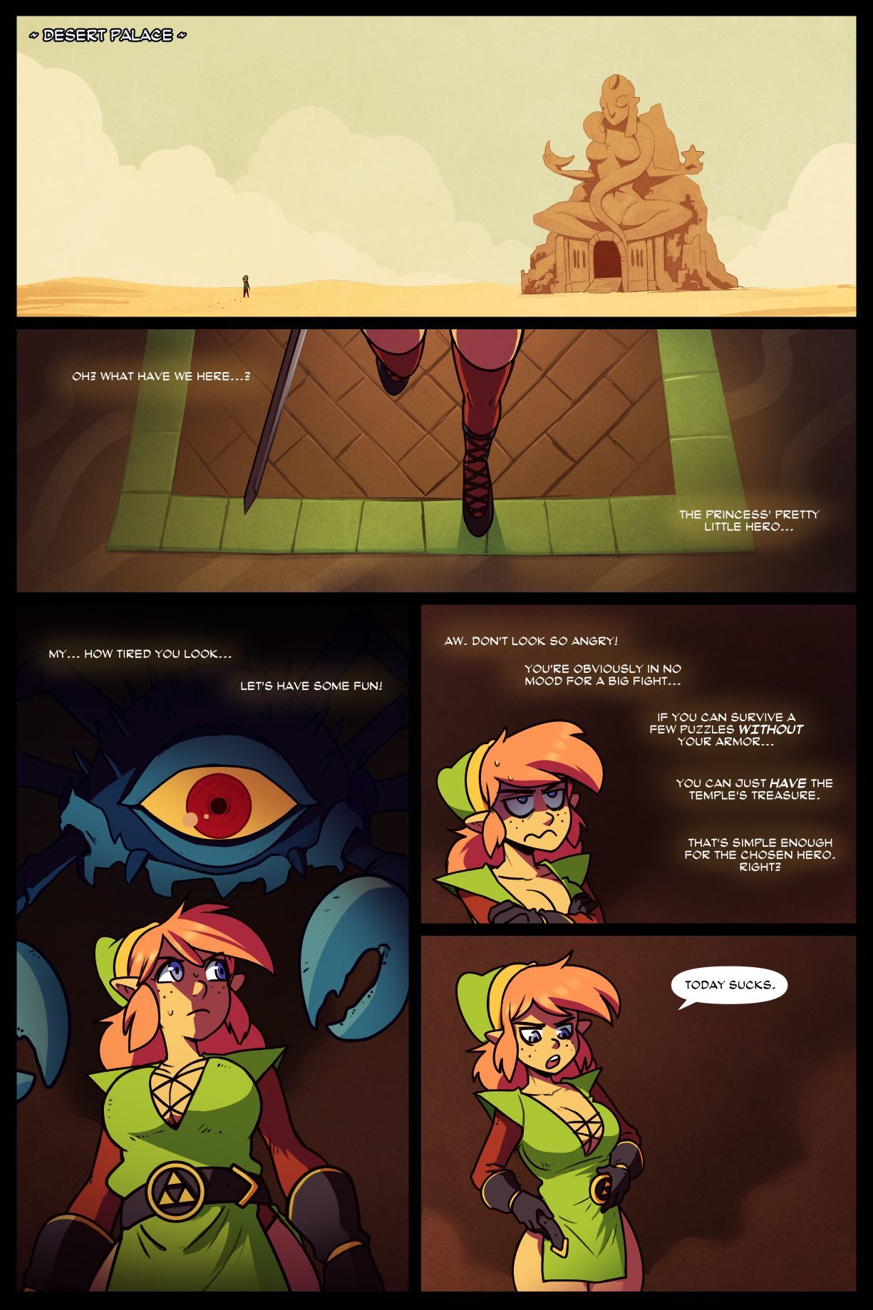 Links Bad Day - Brellom [The Legend of Zelda] page 4