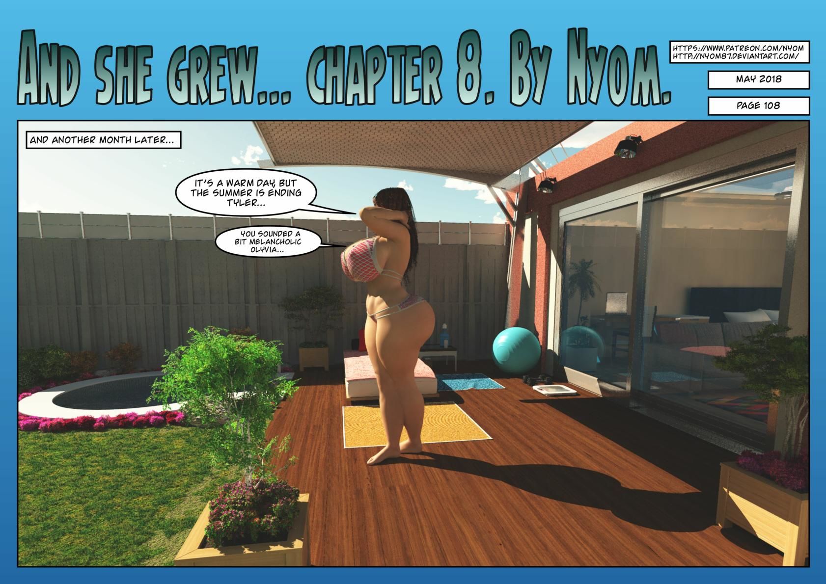 And She Grew Ch.8 Nyom page 110