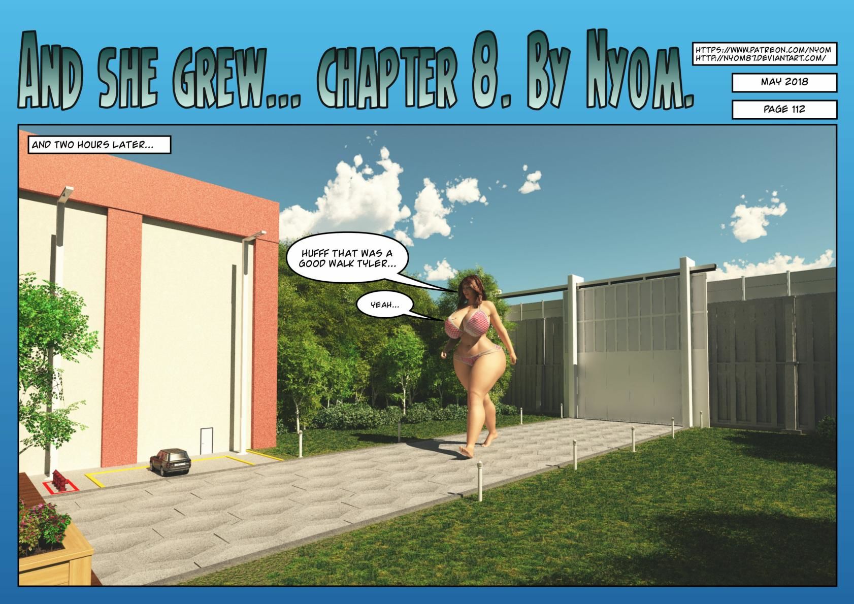 And She Grew Ch.8 Nyom page 114