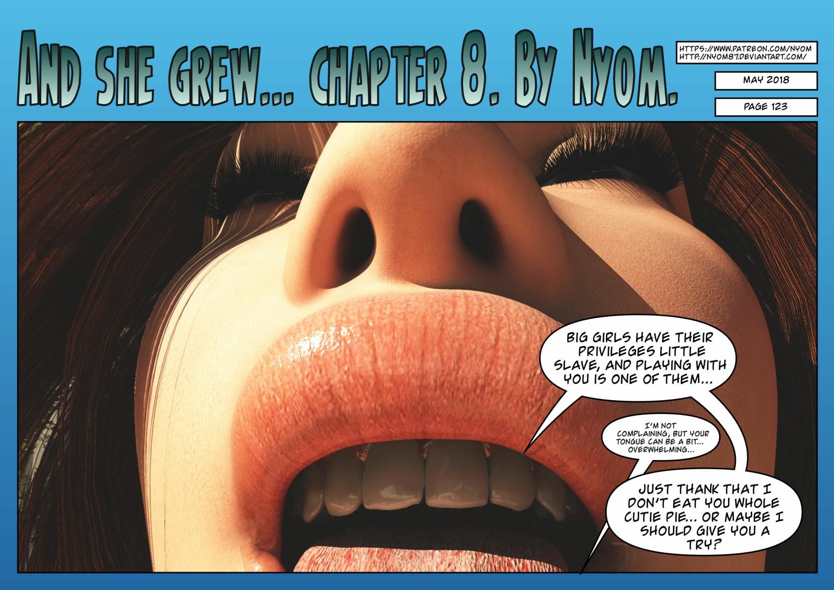 And She Grew Ch.8 Nyom page 125