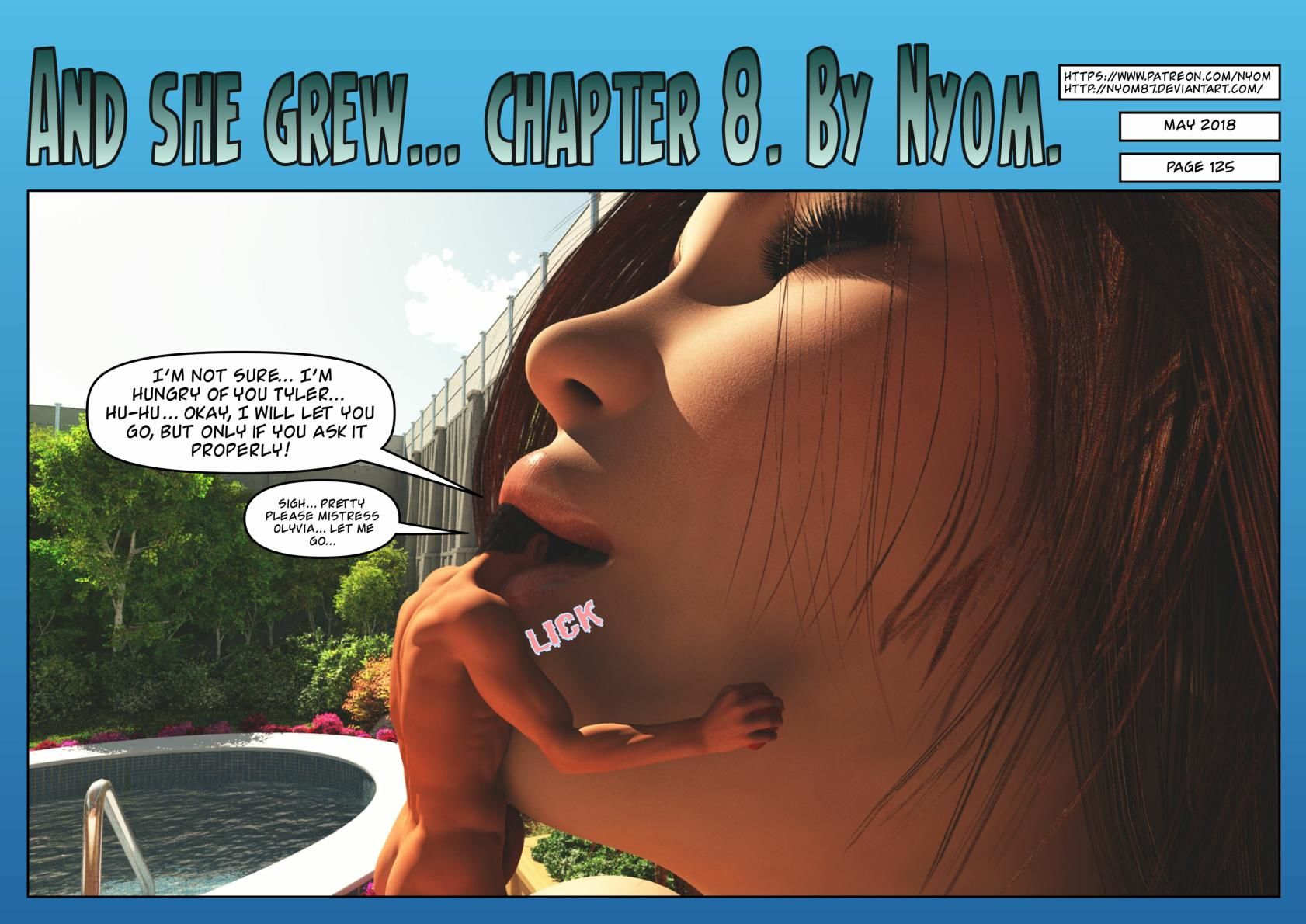 And She Grew Ch.8 Nyom page 127