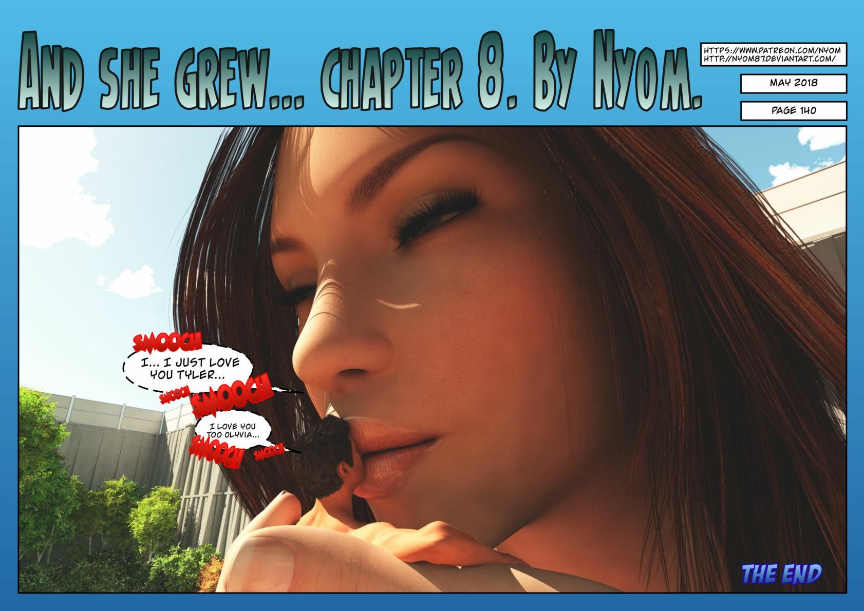 And She Grew Ch.8 Nyom page 142