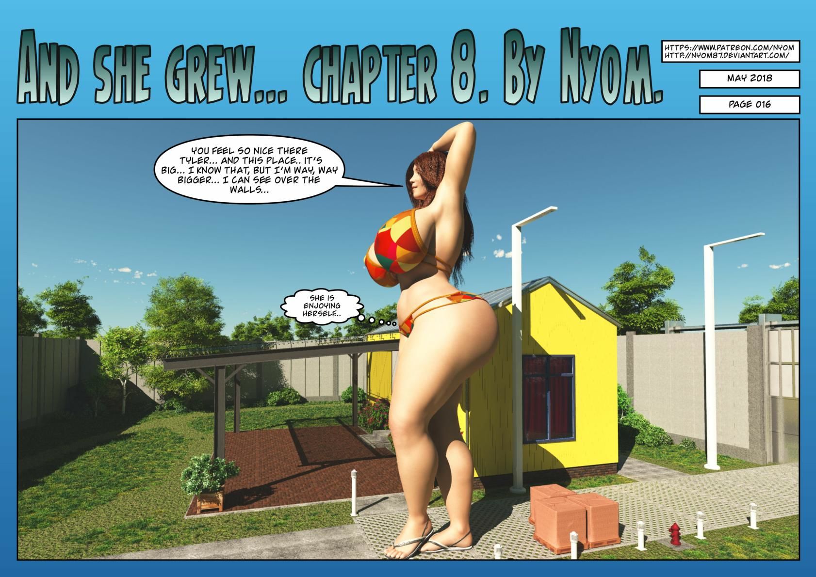 And She Grew Ch.8 Nyom page 18