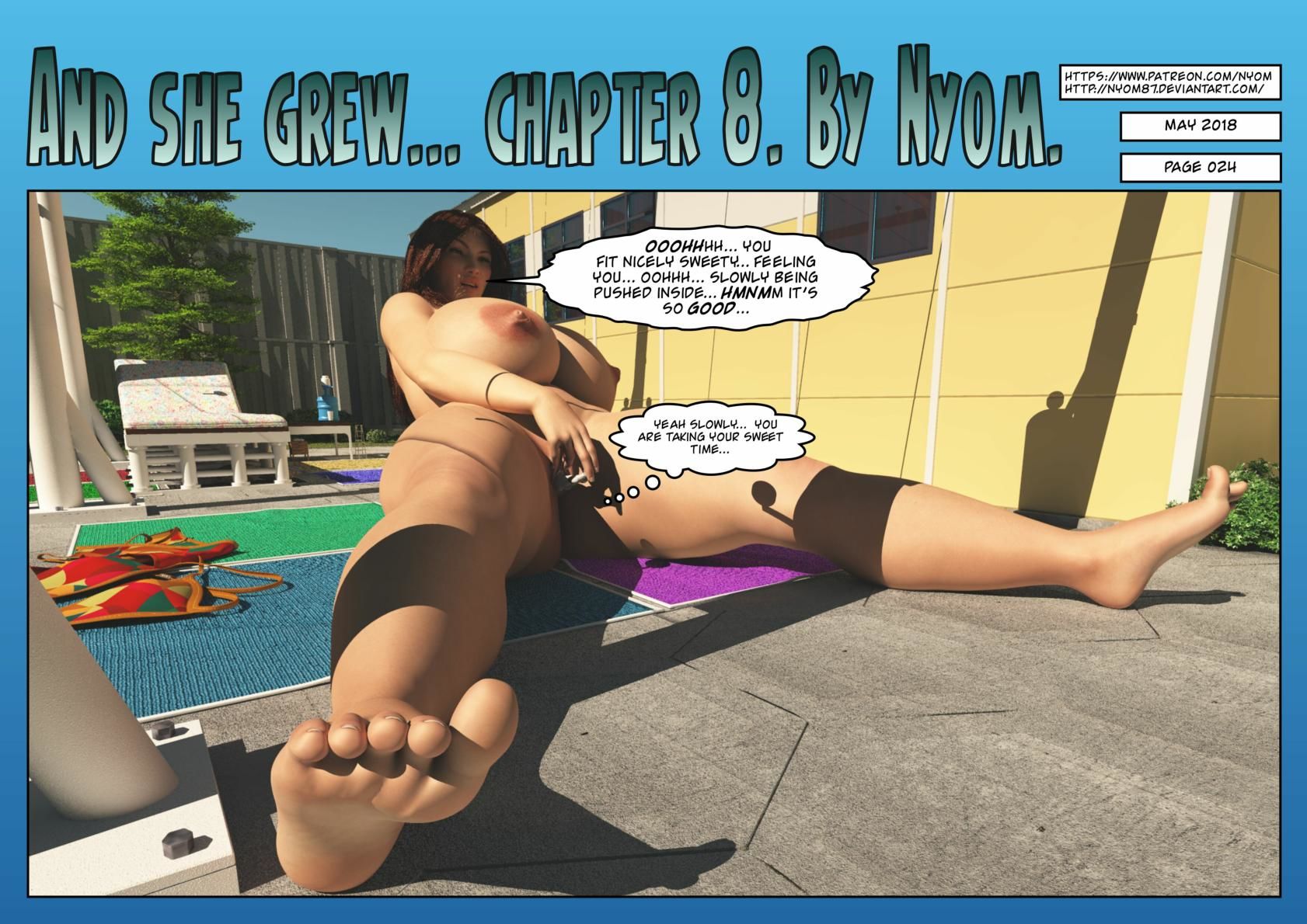 And She Grew Ch.8 Nyom page 26