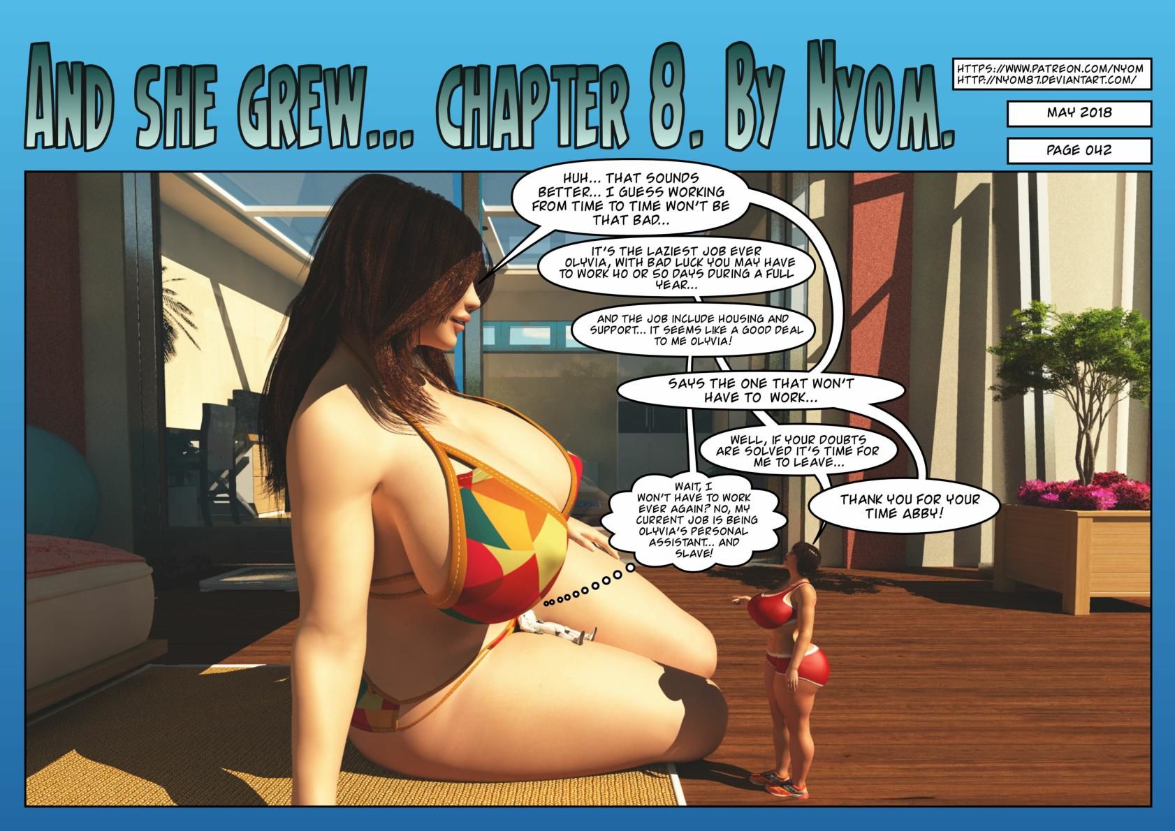 And She Grew Ch.8 Nyom page 44