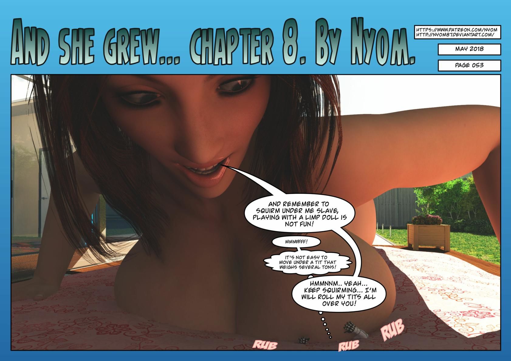 And She Grew Ch.8 Nyom page 55