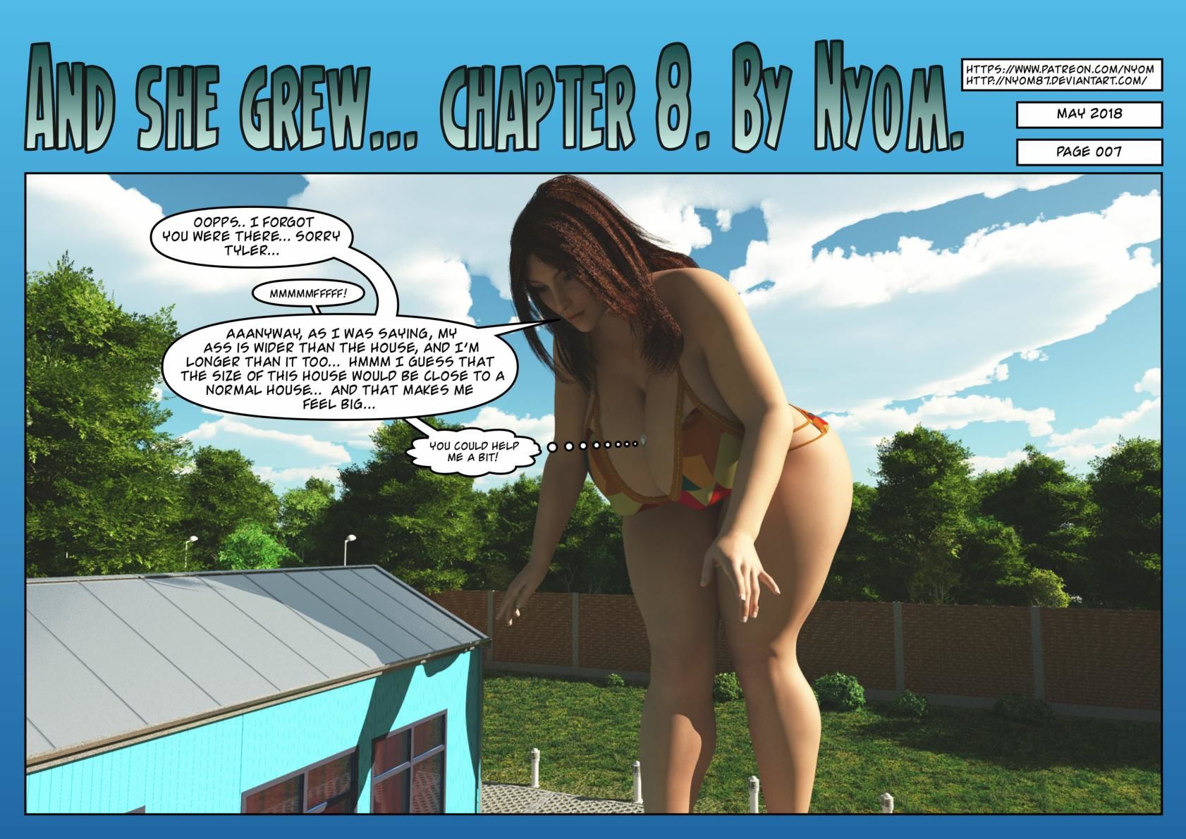 And She Grew Ch.8 Nyom page 9