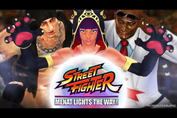 Menat Lights The Way - Street Fighter cover
