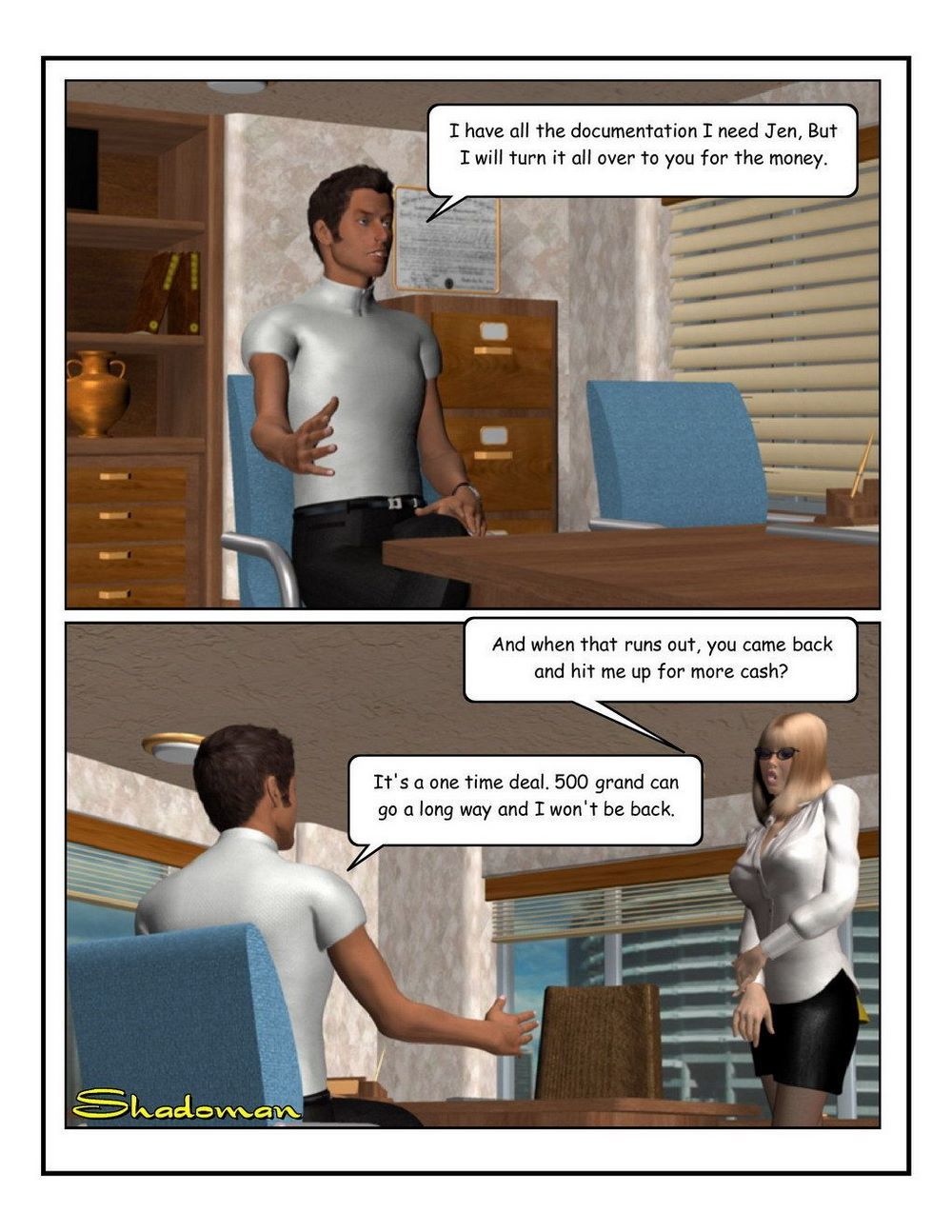 Unwanted Changes - Shadoman page 4