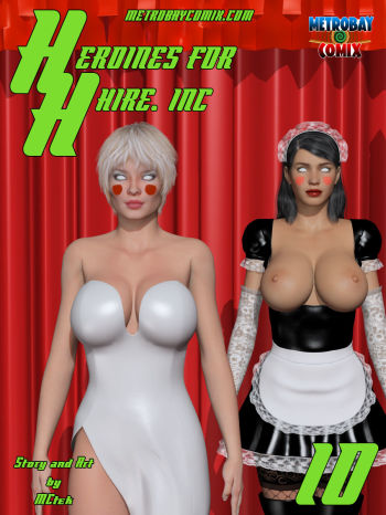 Heroines for Hire 10 - McTek [Metrobaycomix] cover