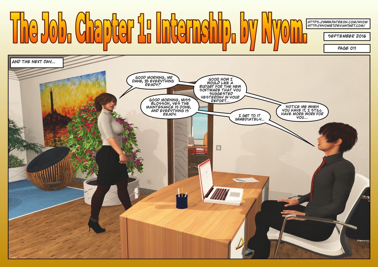 The Job. Ch. 1 - Internship Nyom page 13