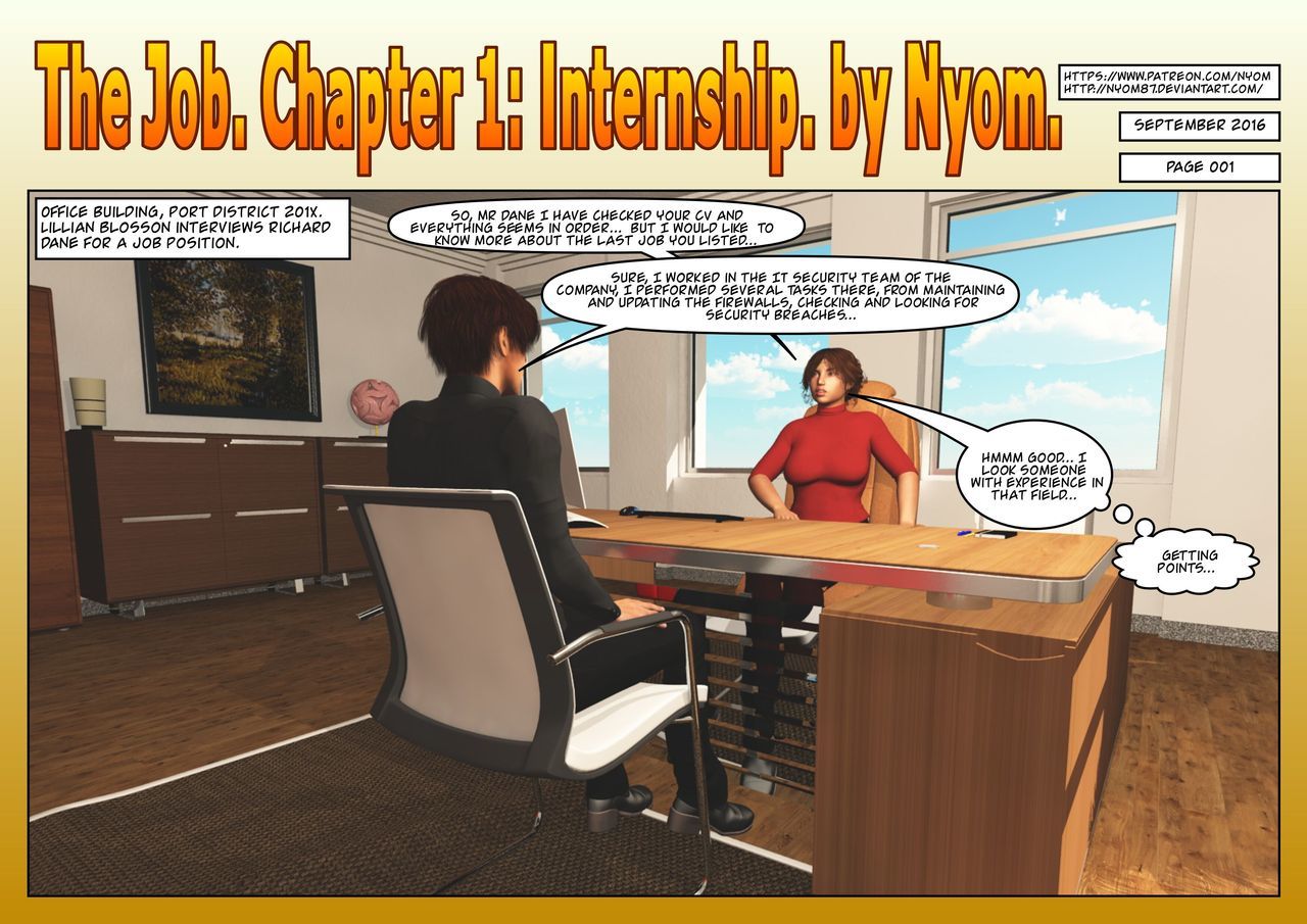 The Job. Ch. 1 - Internship Nyom page 3