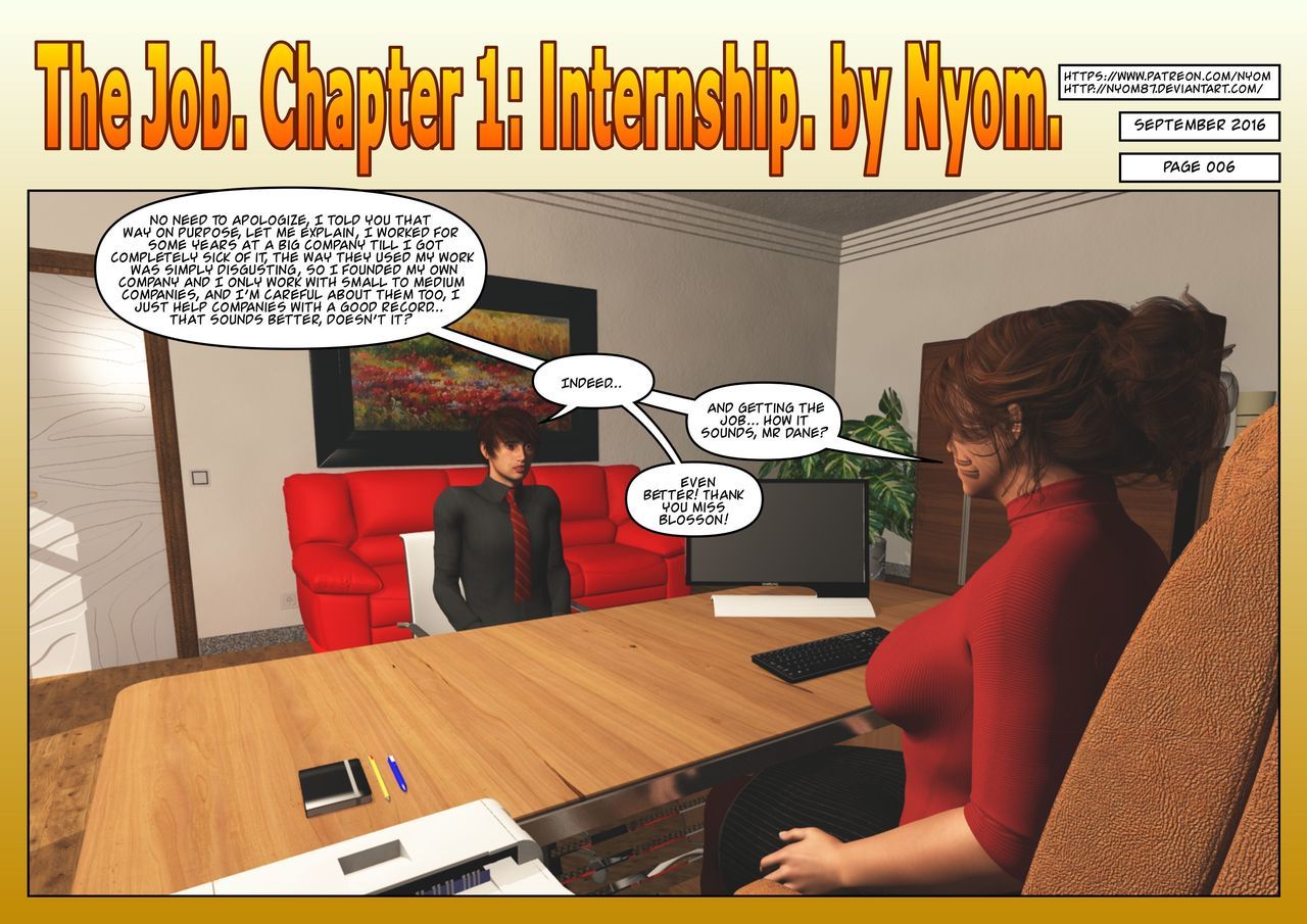 The Job. Ch. 1 - Internship Nyom page 8