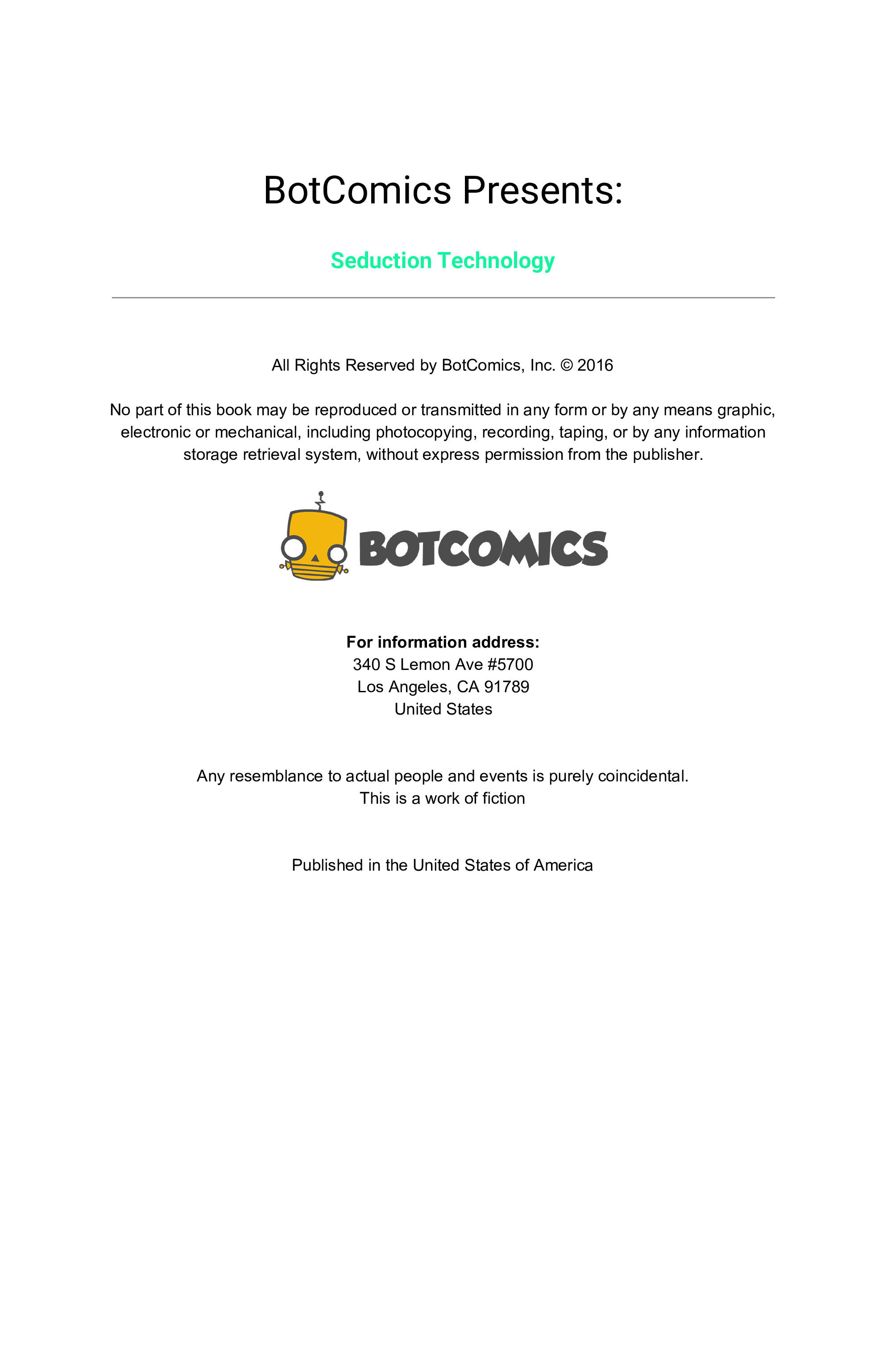 Seduction Technology Issue 3 - BotComics page 2