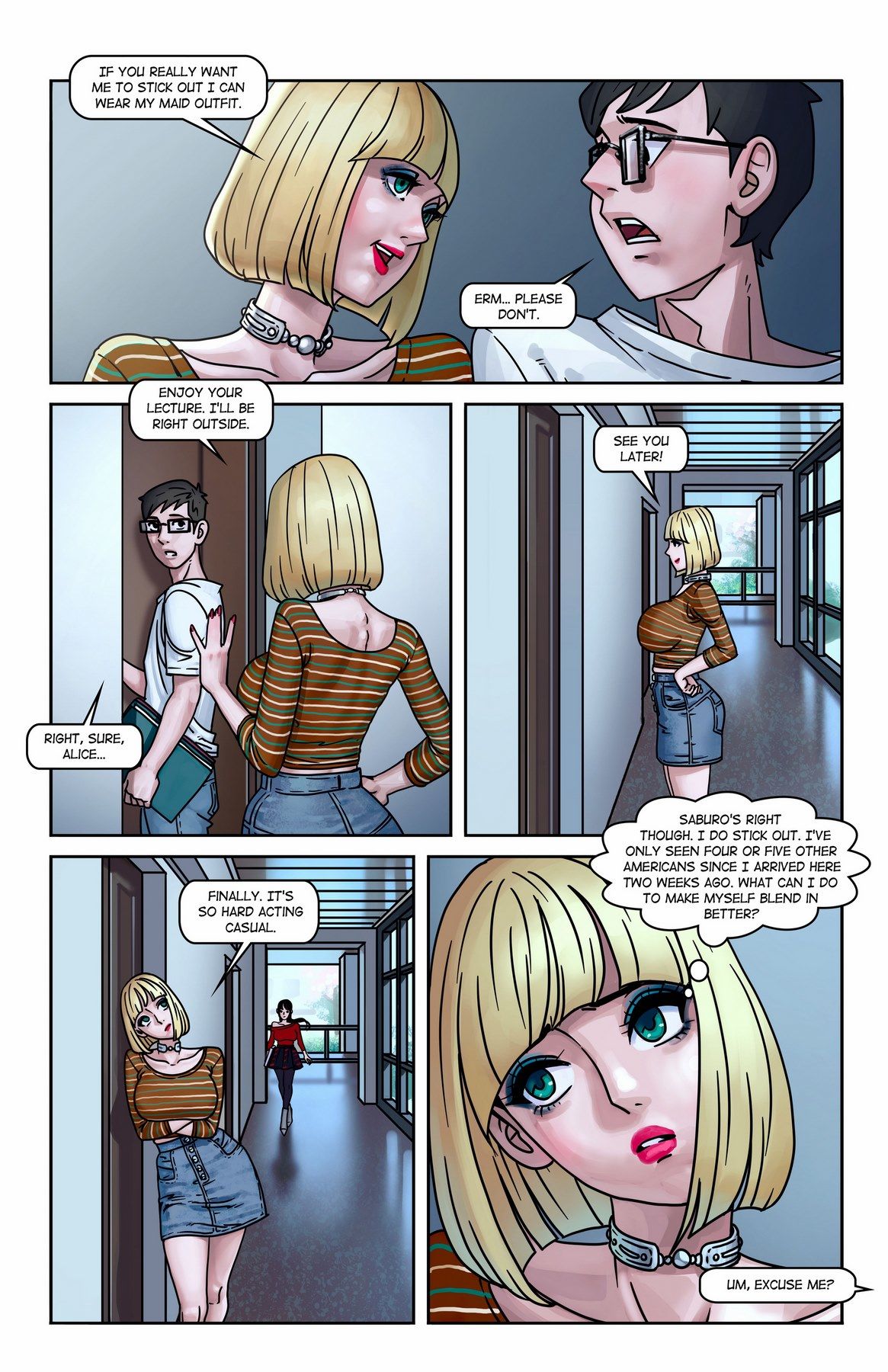 Maid of Honor Issue 02 MuscleFan page 4
