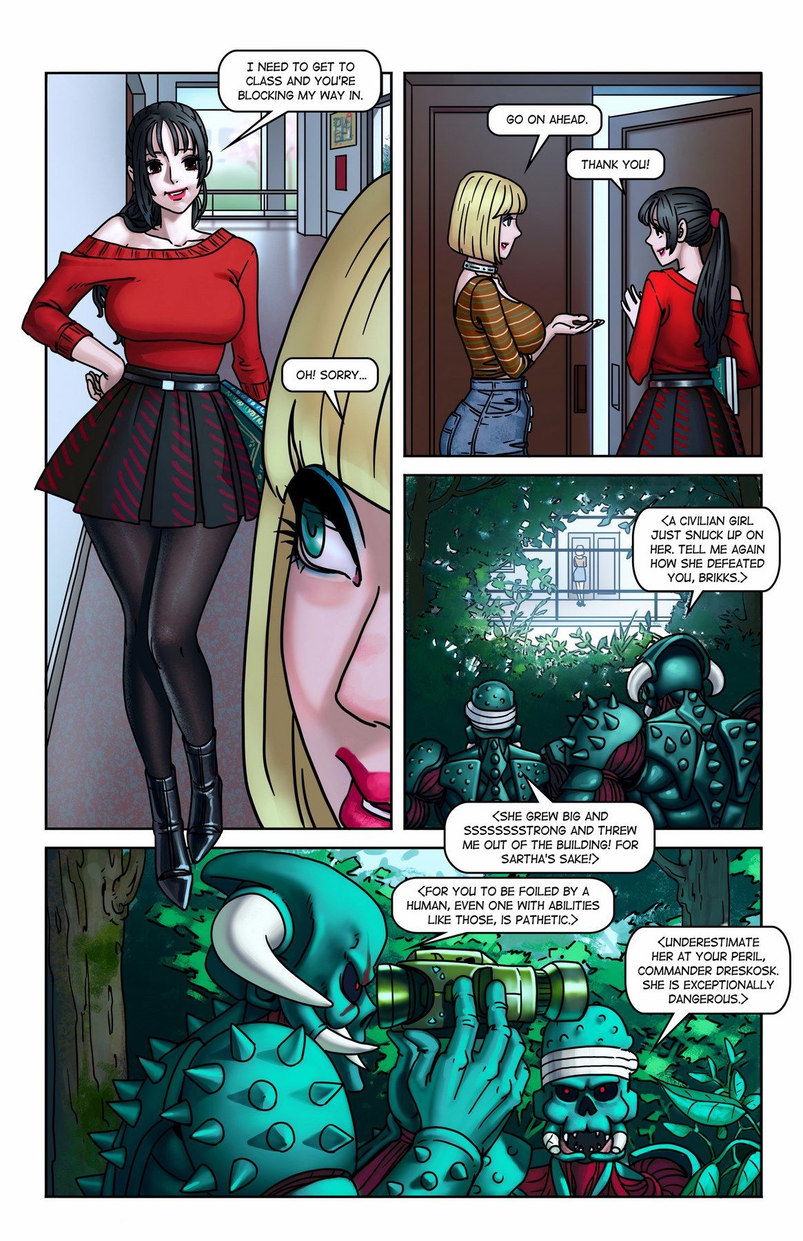 Maid of Honor Issue 02 MuscleFan page 5