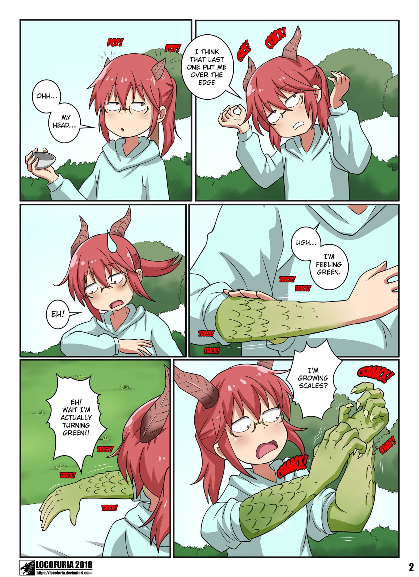 A Dragons Tale by Locofuria page 5