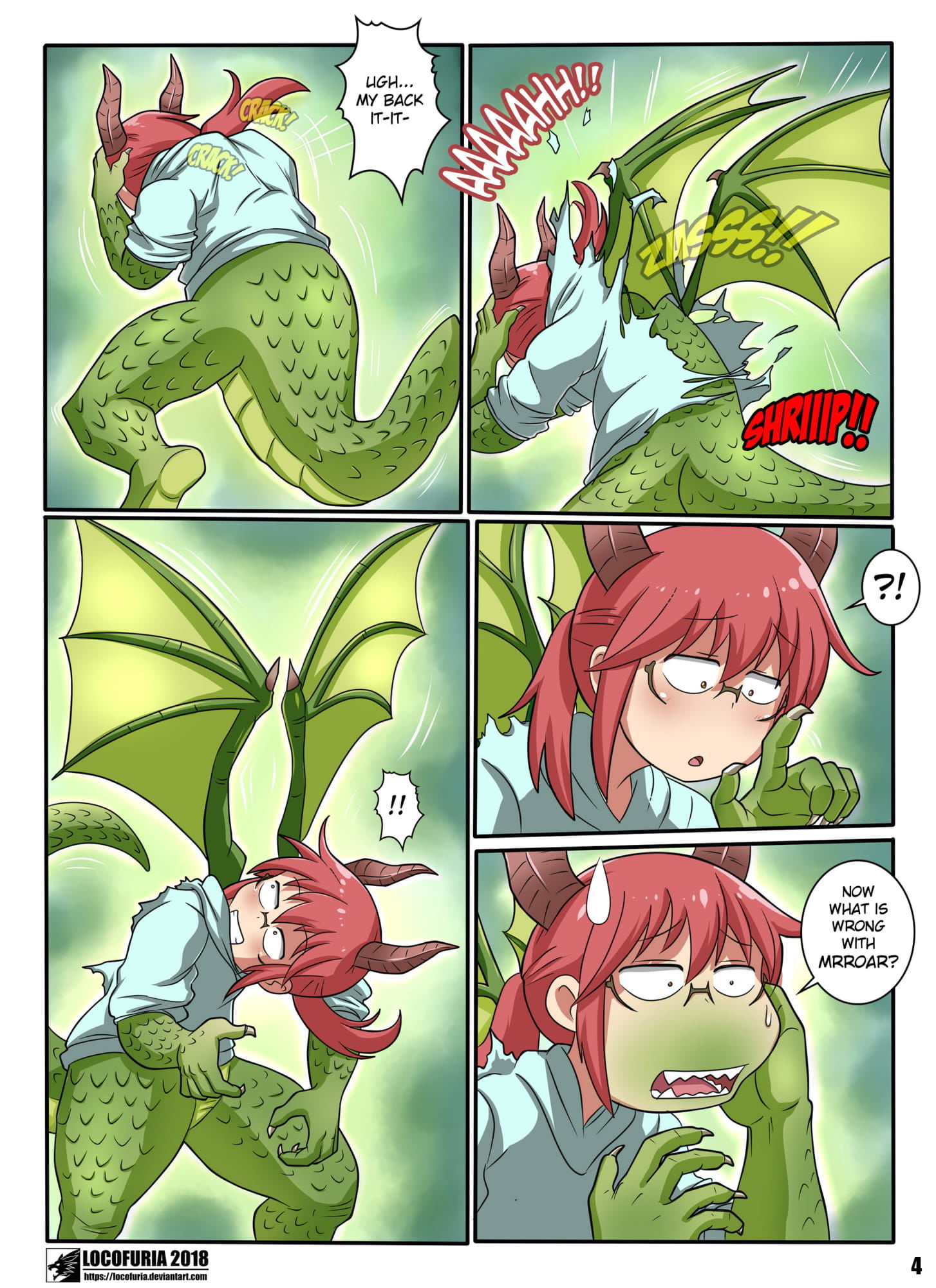A Dragons Tale by Locofuria page 7