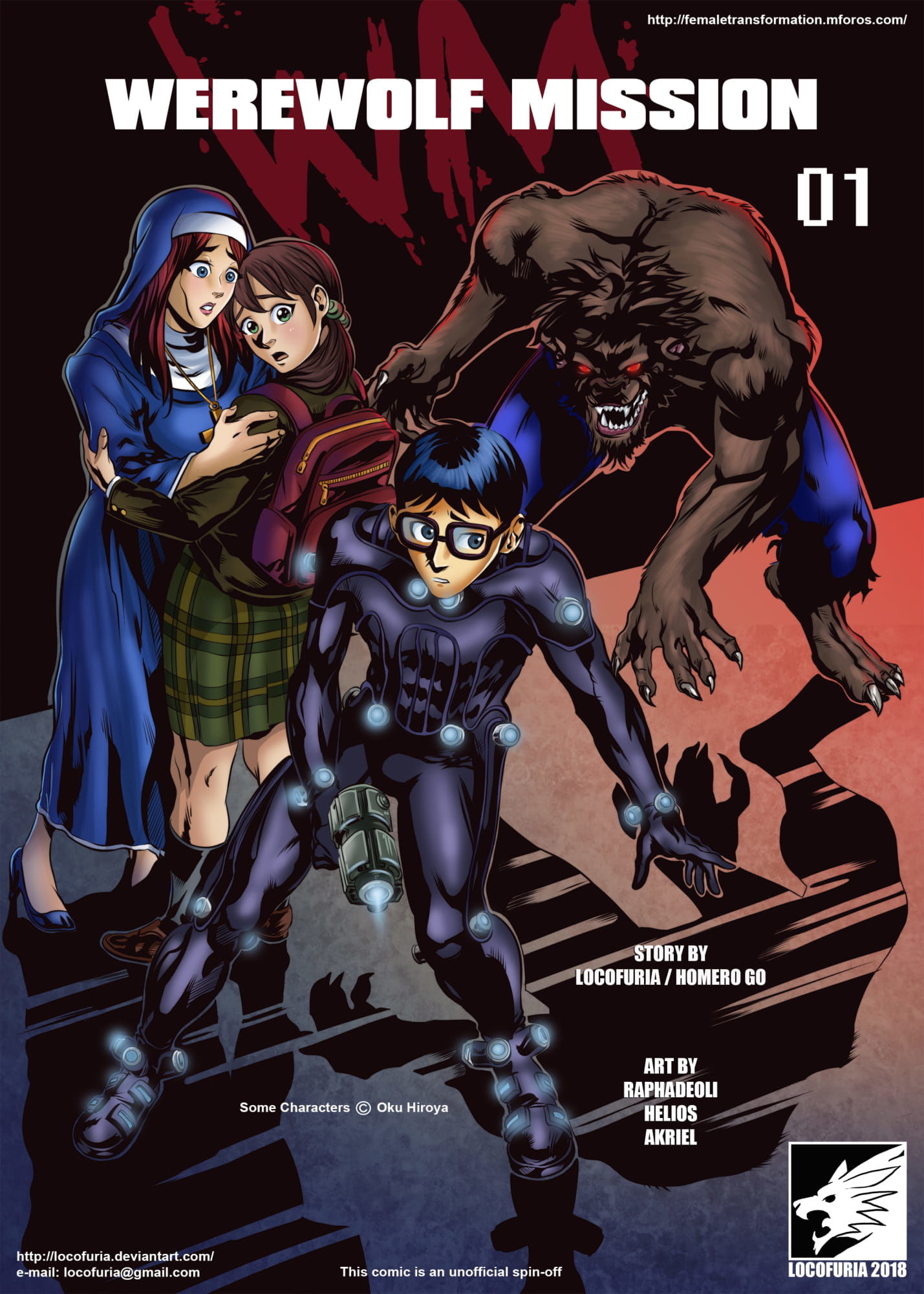 Werewolf Mission 01 Locofuria page 1