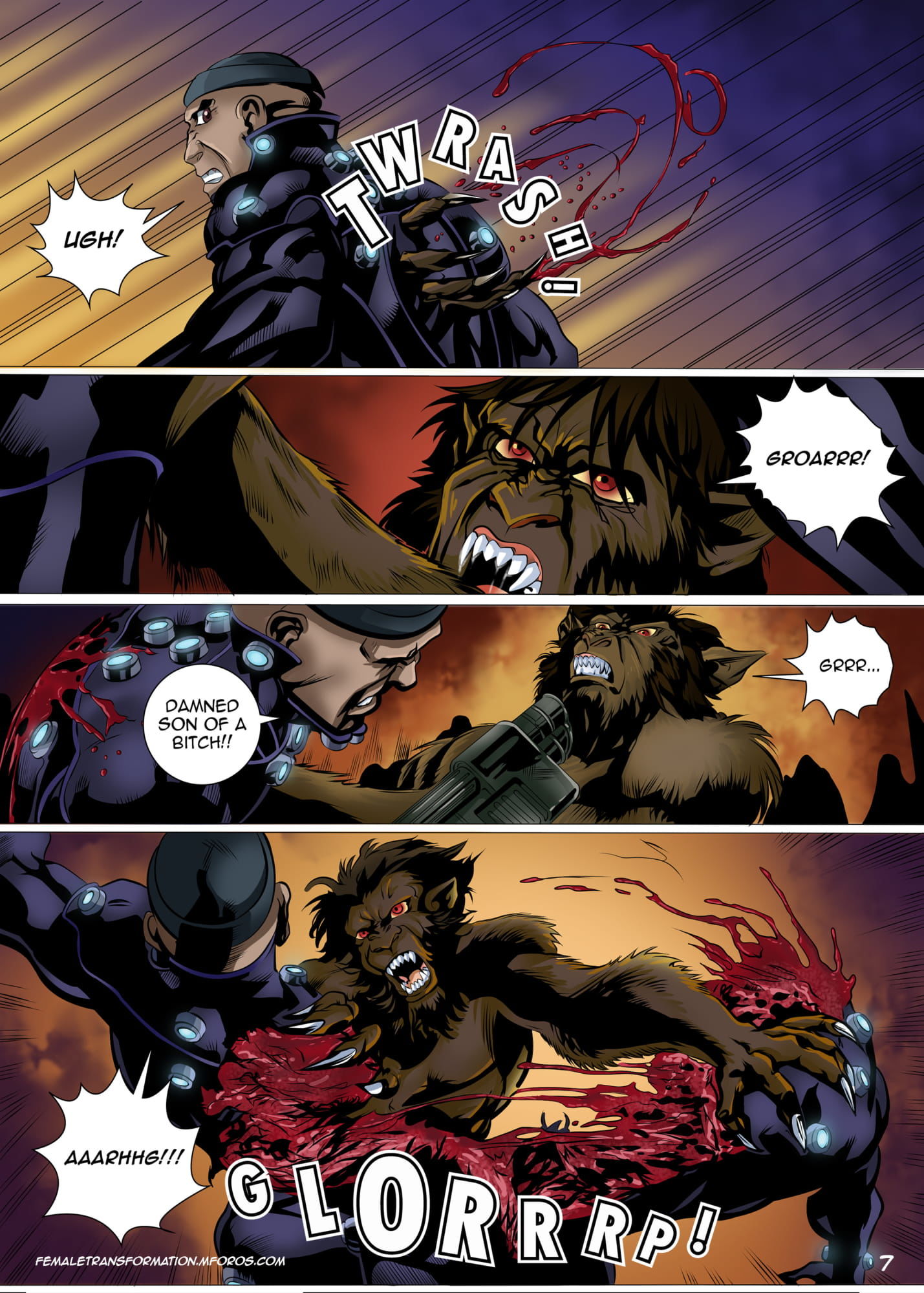 Werewolf Mission 01 Locofuria page 10