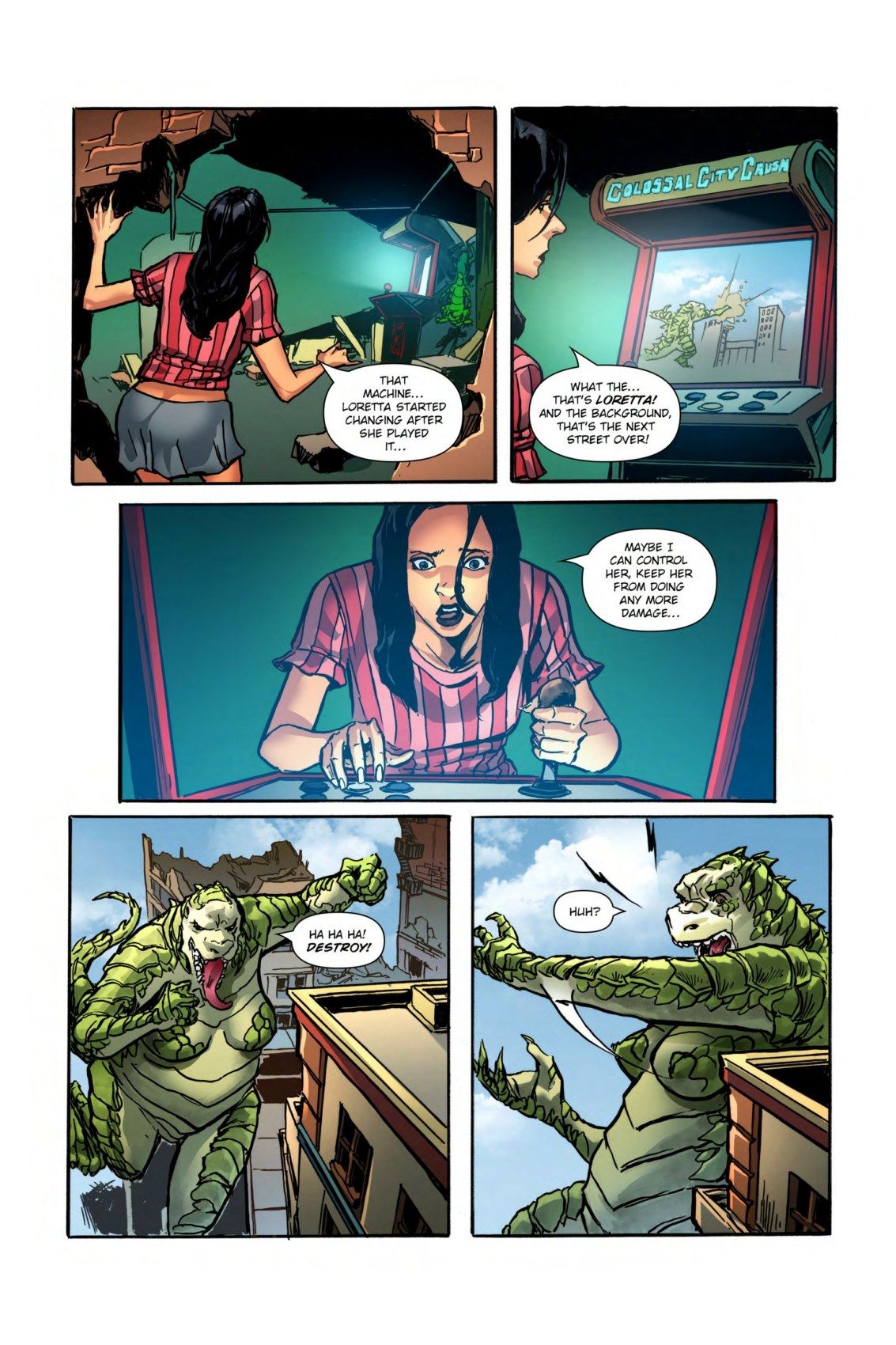 Colossal City Crush Issue 02 Transform Fan page 5