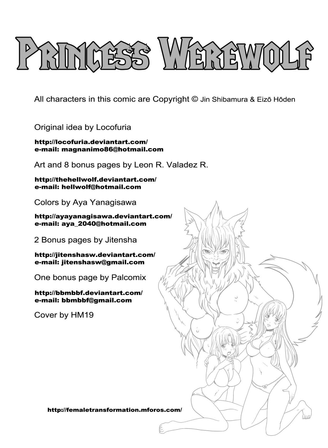 Princess Werewolf Locofuria page 3