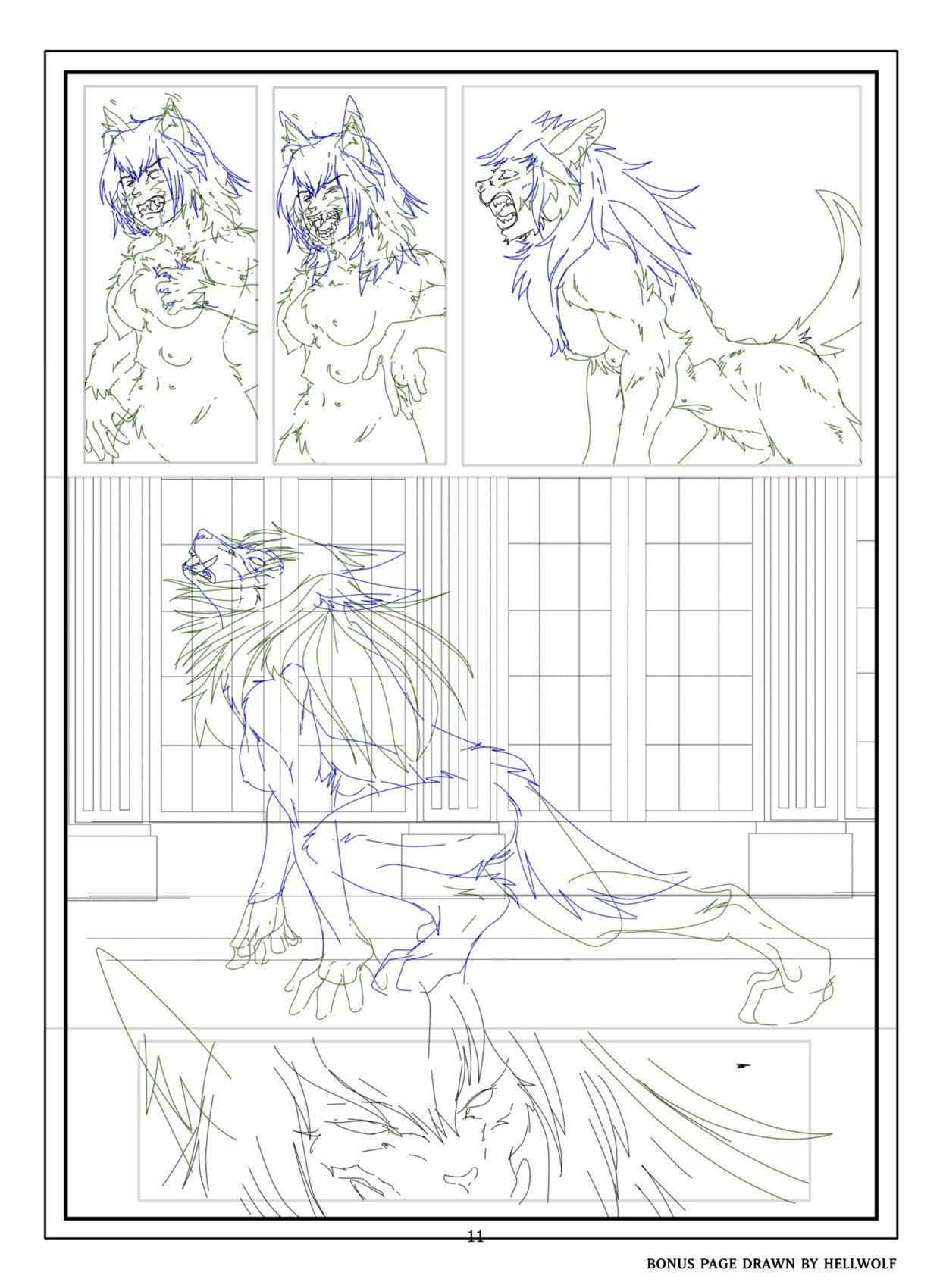 Princess Werewolf Locofuria page 41