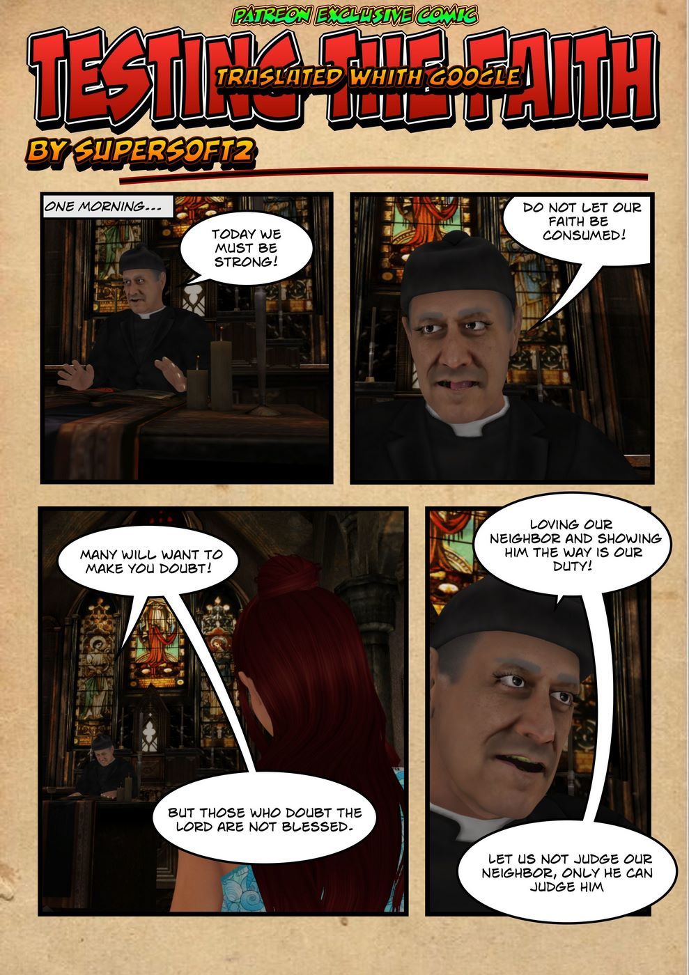 Testing The Faith - Supersoft2 page 1