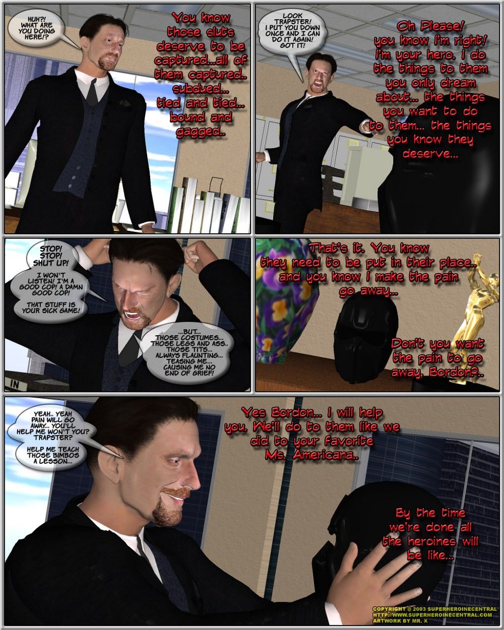 In The Clutches of the Trapster Extreme - Superheroinecentral page 34