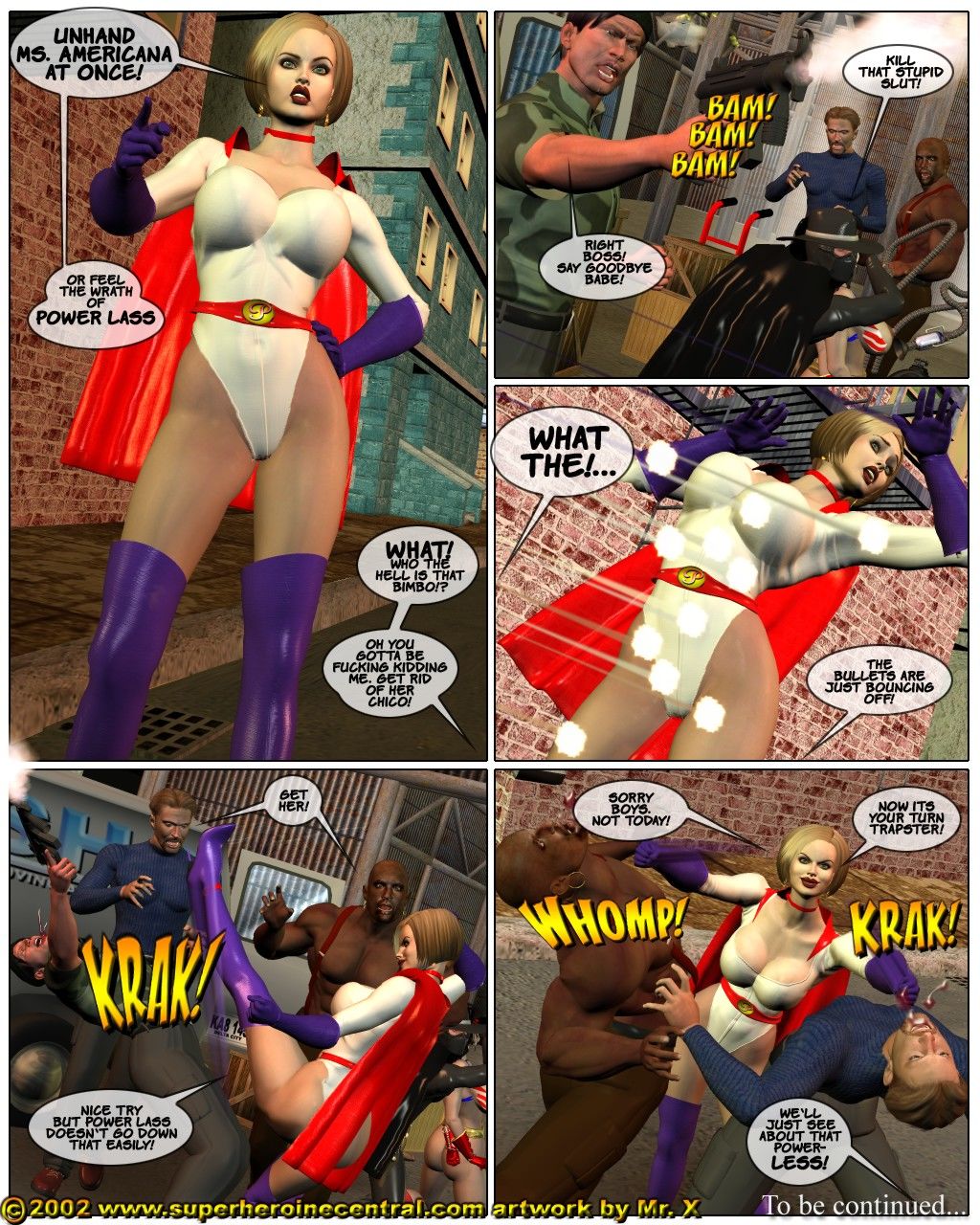 In The Clutches of the Trapster Extreme - Superheroinecentral page 5