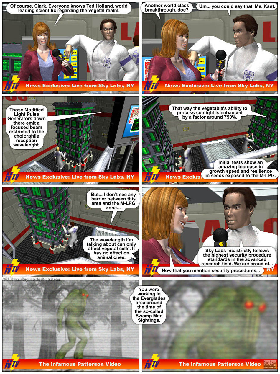 Tall To Arouse - Inside a Green Hell - Superheroinecentral page 2