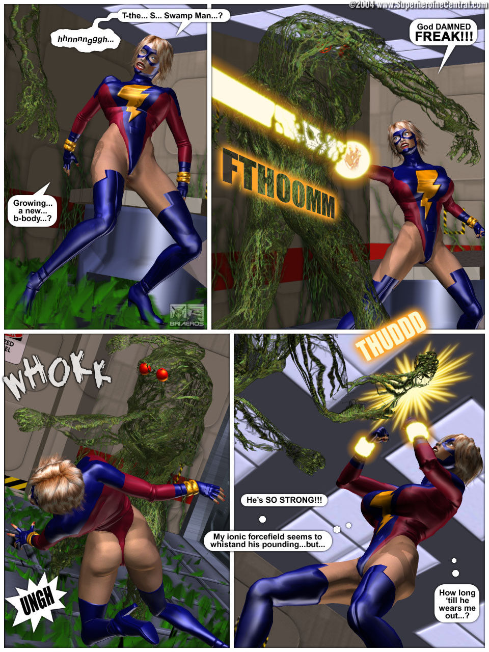 Tall To Arouse - Inside a Green Hell - Superheroinecentral page 22