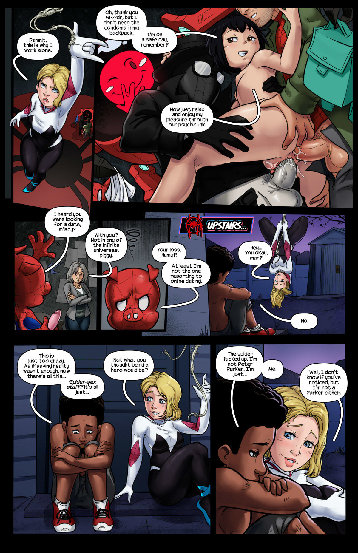 Spider-Sex Into The Spider-Smut (Spider-Man) page 6