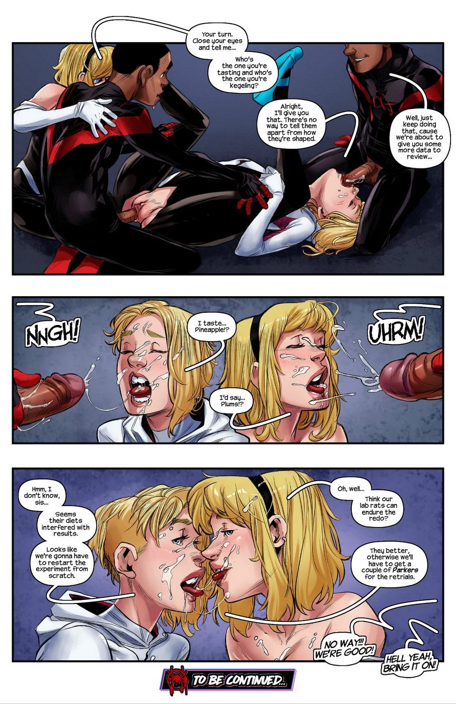 Spider-Gwen Weaving Fluids Part 3 Spider-man page 10