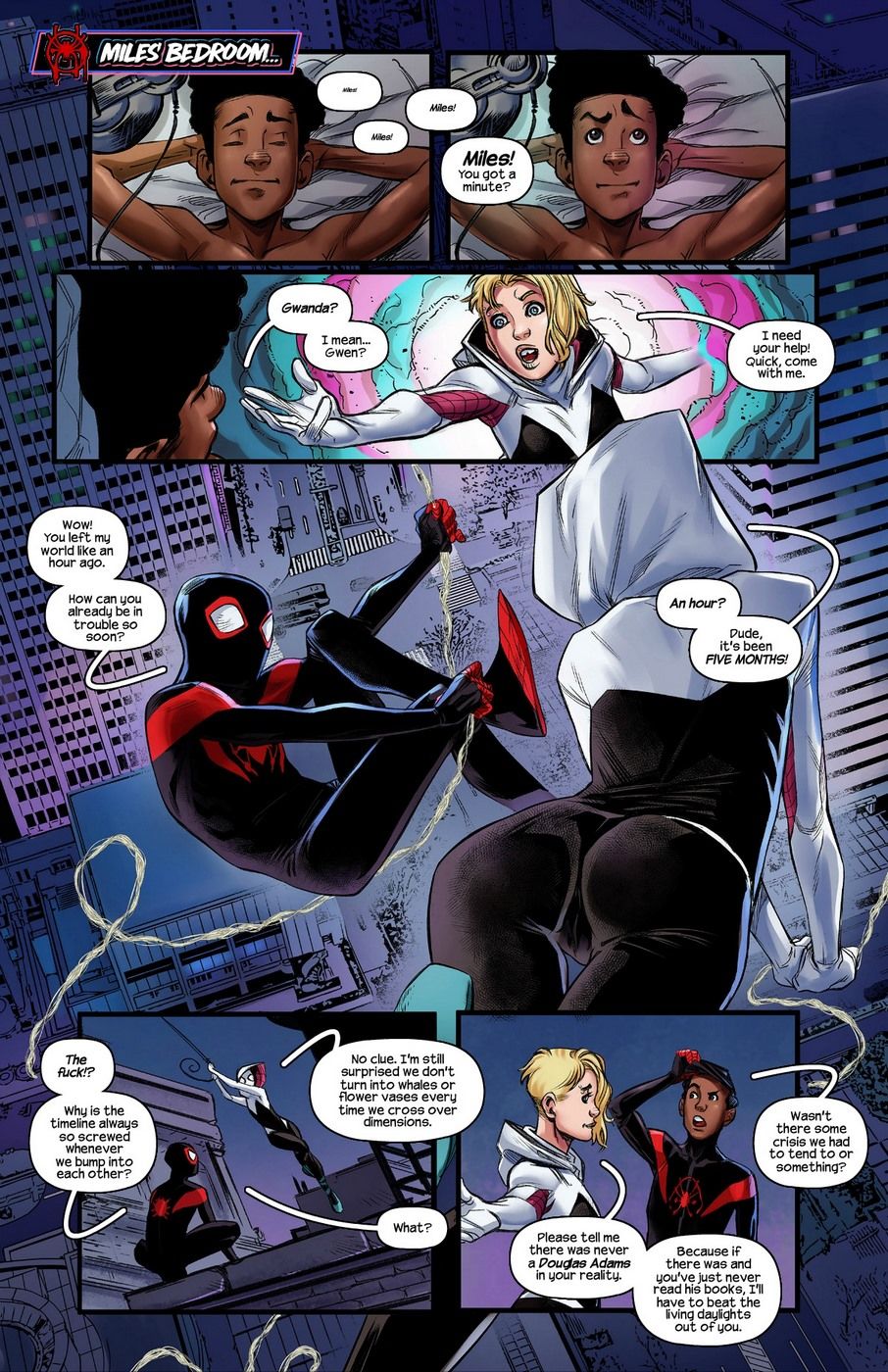 Spider-Gwen Weaving Fluids Part 3 Spider-man page 3