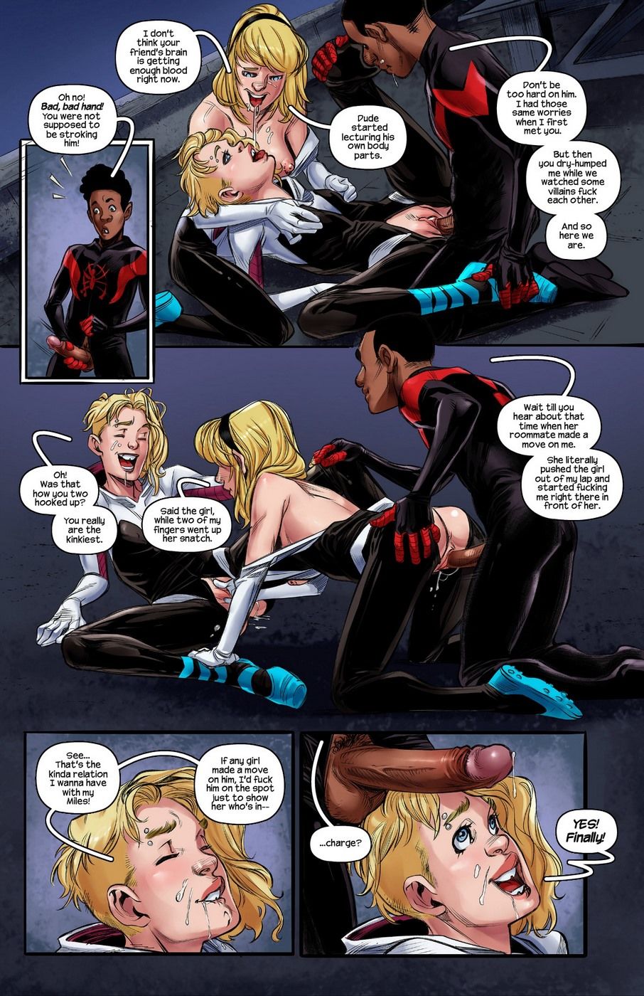 Spider-Gwen Weaving Fluids Part 3 Spider-man page 7