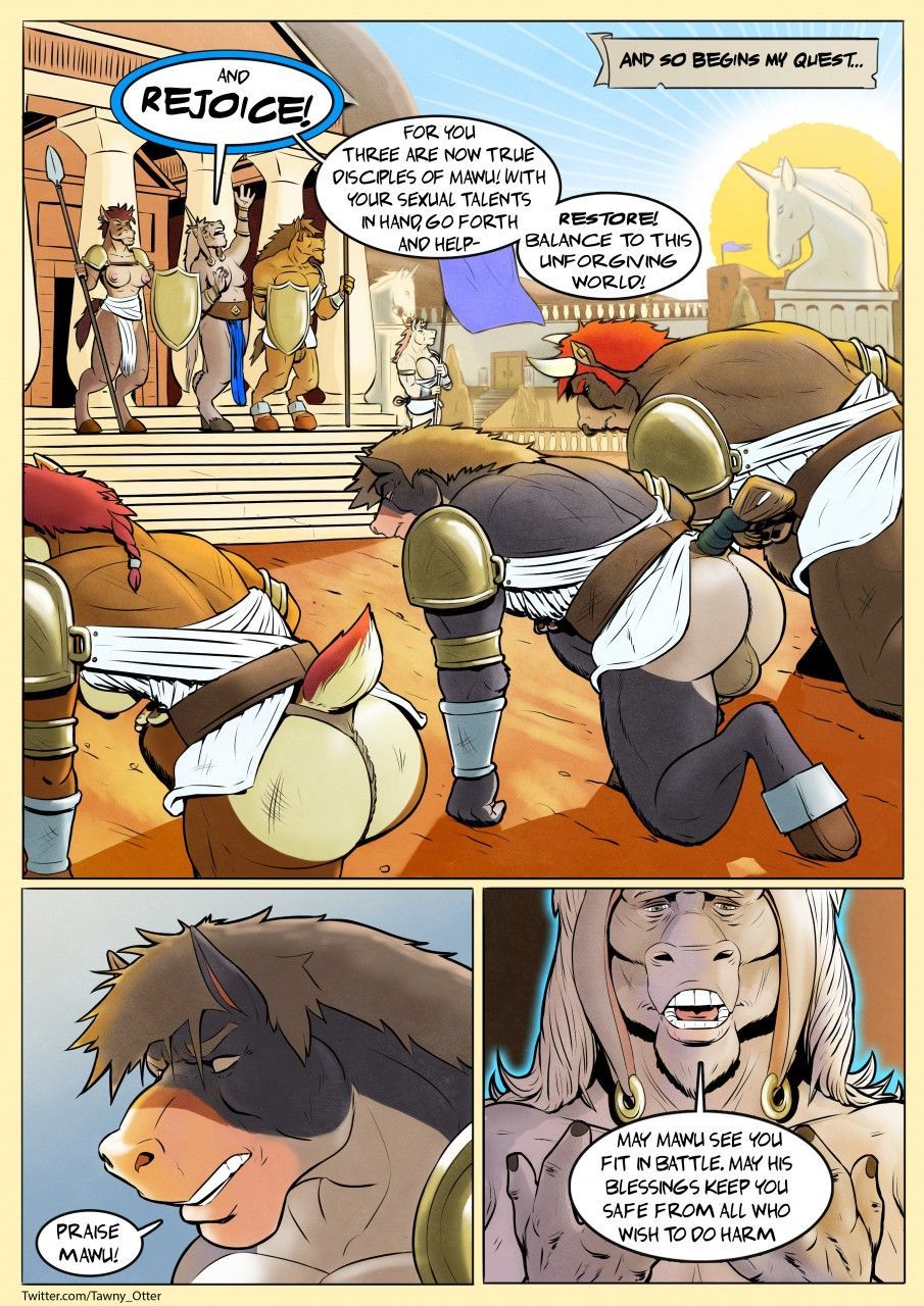 Horn of Heroes by Tawny Otter page 6