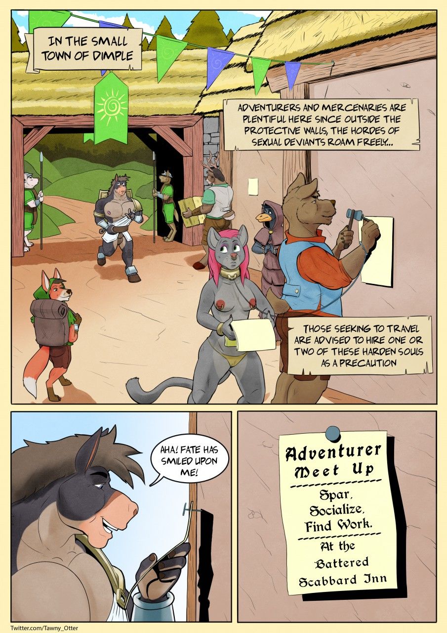 Horn of Heroes by Tawny Otter page 8