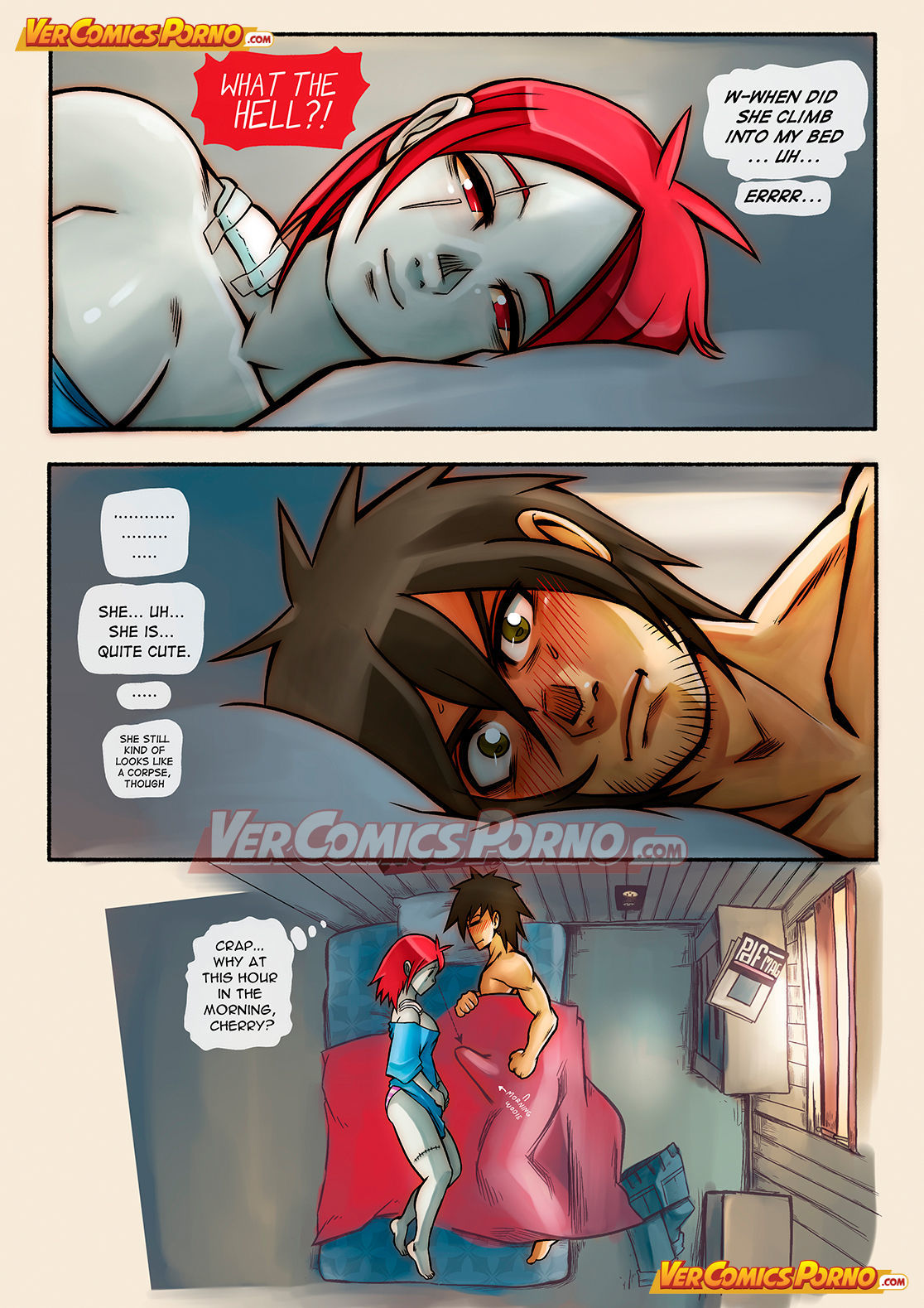 Cherry Road A Zombie Fell for Me (Mr.E) page 12