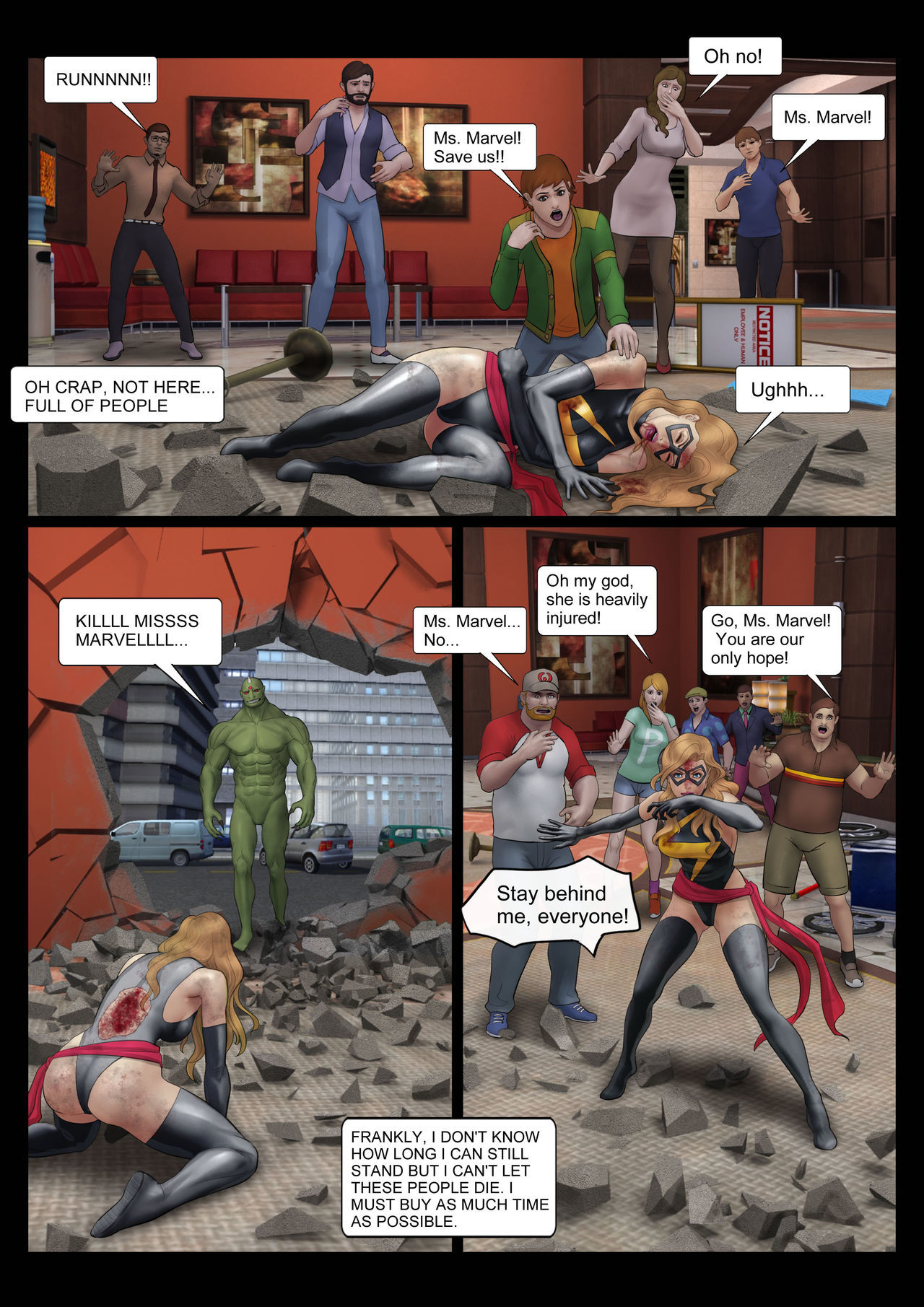 Ms. Marvel Doomsday - Feather page 16