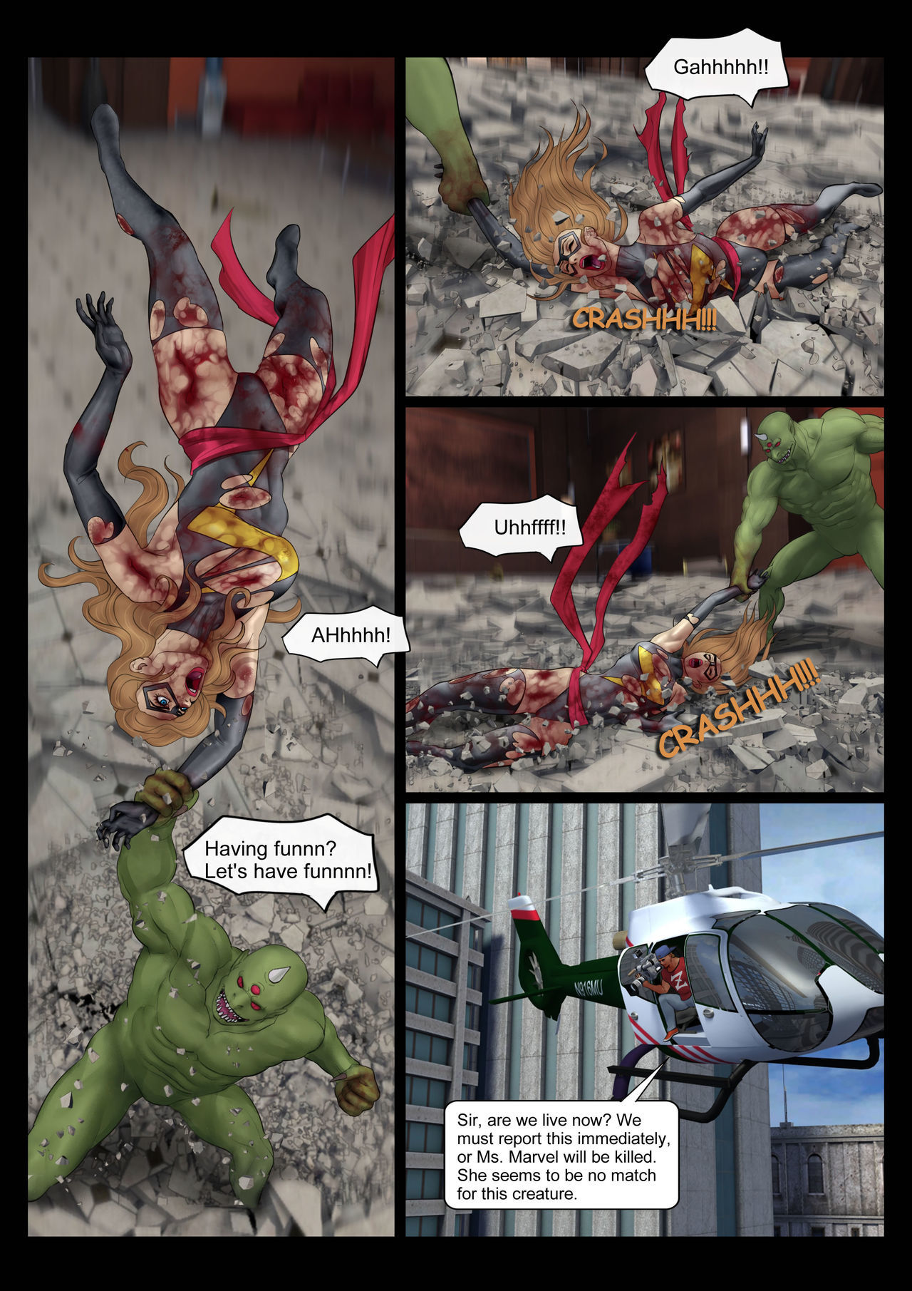 Ms. Marvel Doomsday - Feather page 21