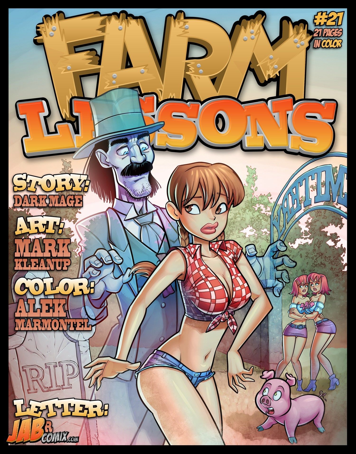 Farm Lessons #21 Jab Comix page 1