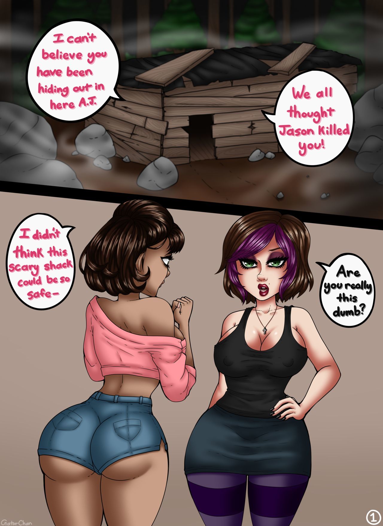 Friday the 13th Cabin Fever Ch. 1-2 ([GatorChan) page 12