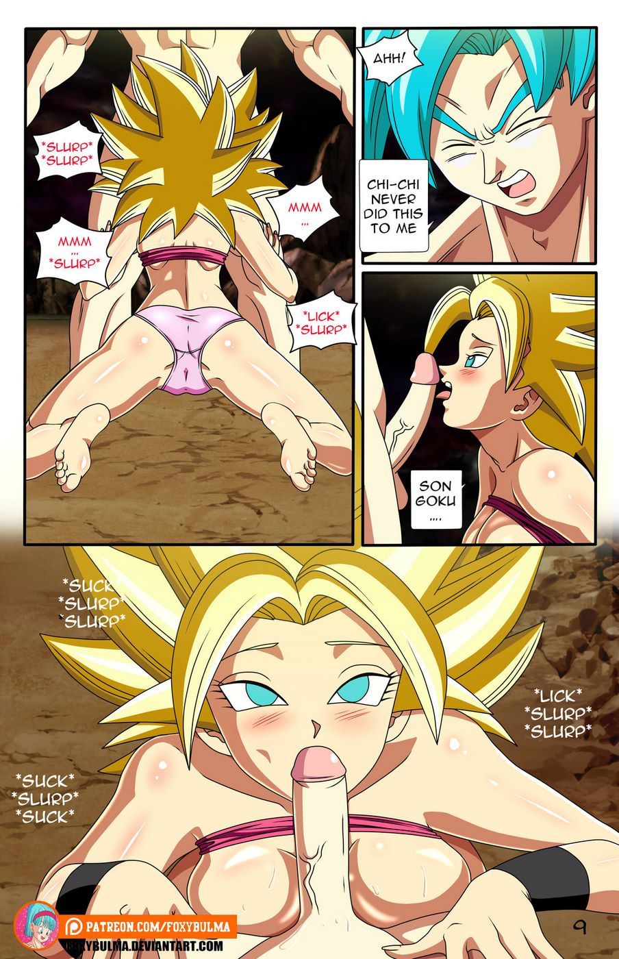 Saiyan Love - FoxyBulma [Dragon Ball Super] page 10