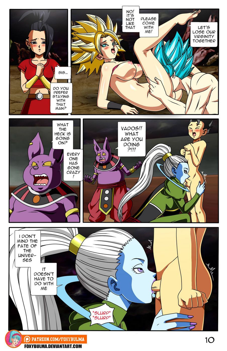 Saiyan Love - FoxyBulma [Dragon Ball Super] page 11